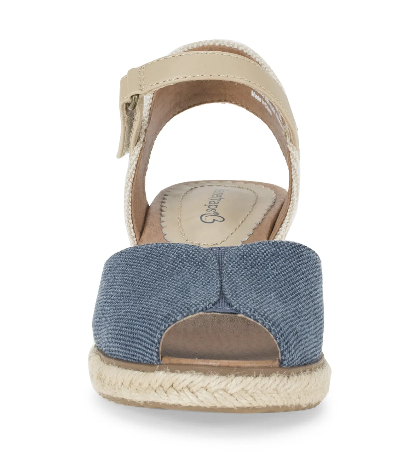 Baretraps Wedge Sandals^Odetta Espadrille Wedge Sandal NavyBlueCanvas