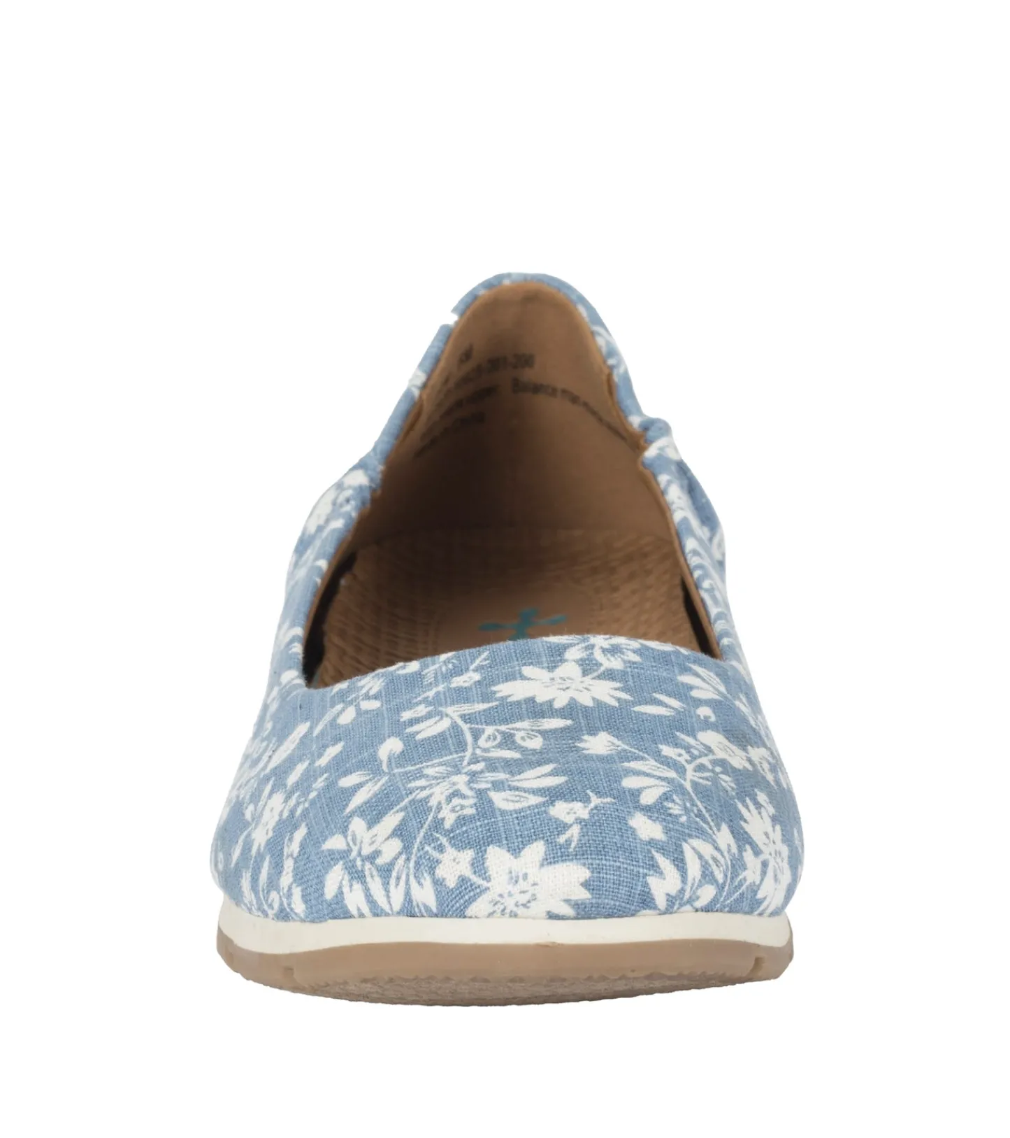 Baretraps Flats & Loafers^Prim Slip On Blue/WhiteFlowerCanvas