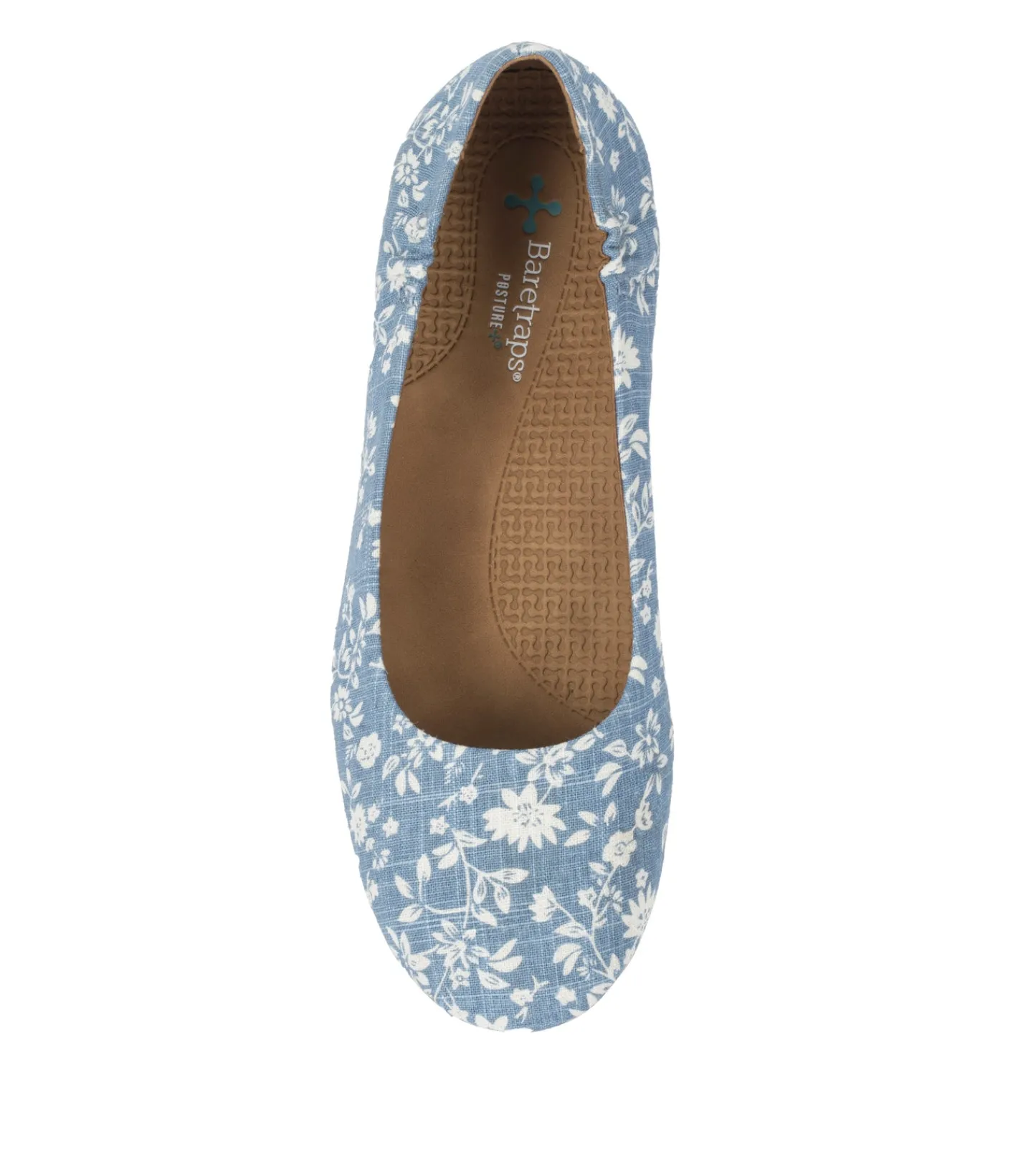 Baretraps Flats & Loafers^Prim Slip On Blue/WhiteFlowerCanvas