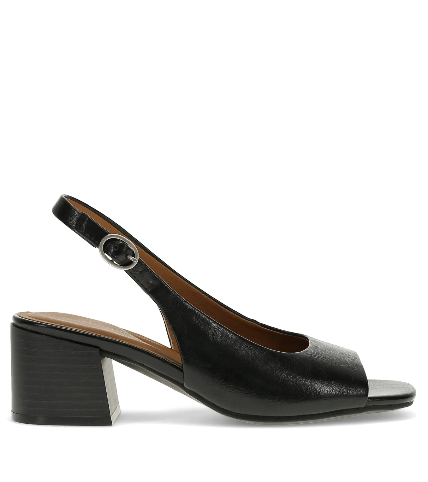 Baretraps Dress Shoes^Promise Peep Toe Slingback Pump Black