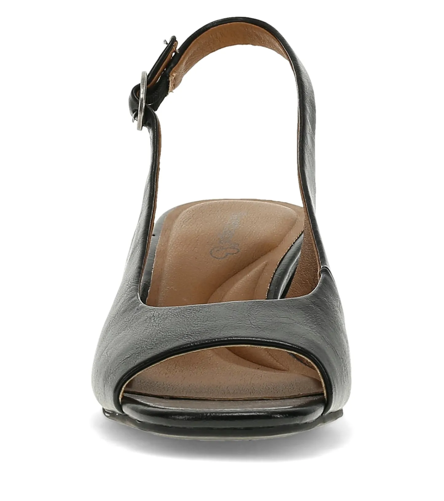 Baretraps Dress Shoes^Promise Peep Toe Slingback Pump Black
