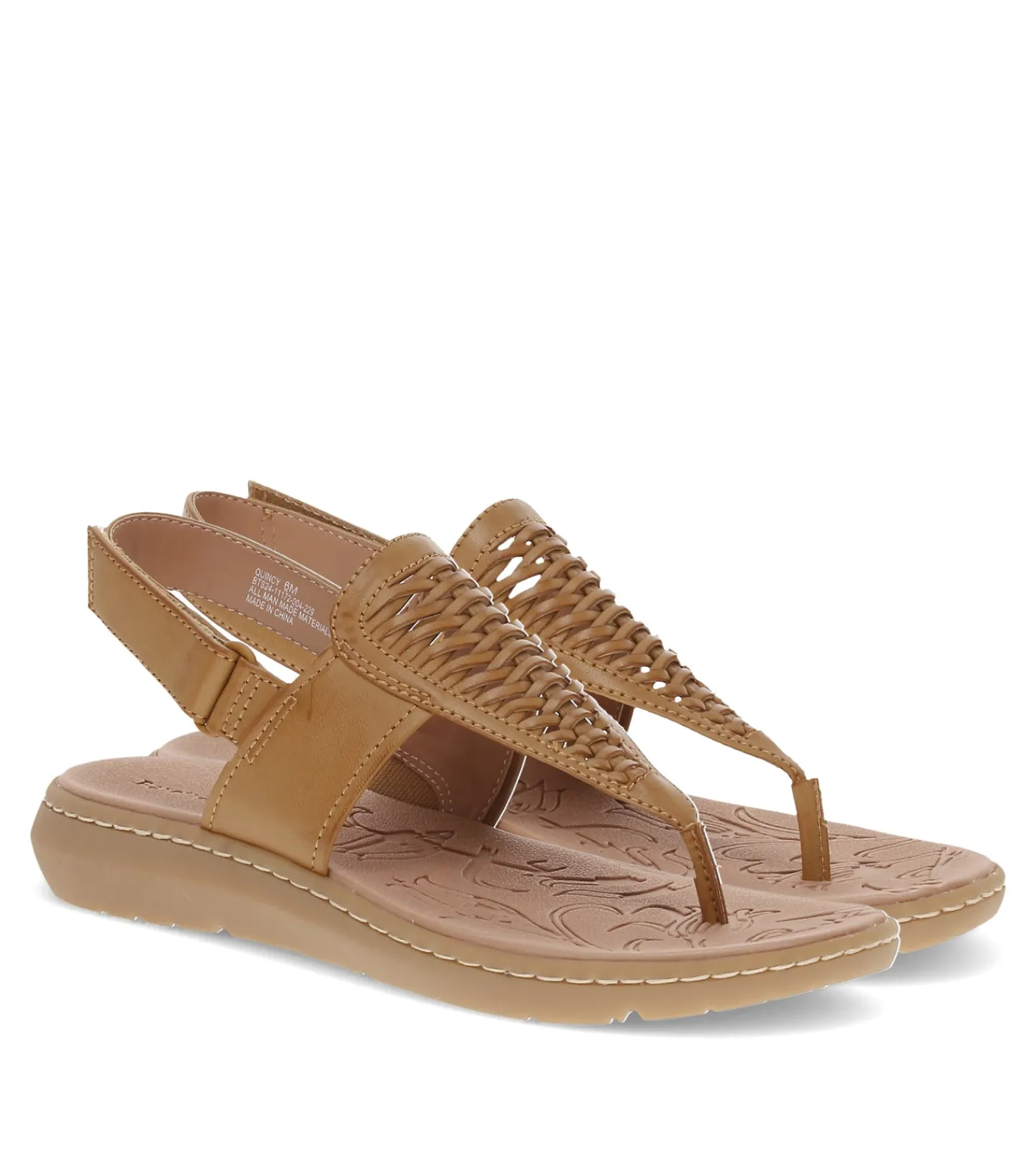 Baretraps Classic Comfort Sandals^Quincy Sandal Caramel