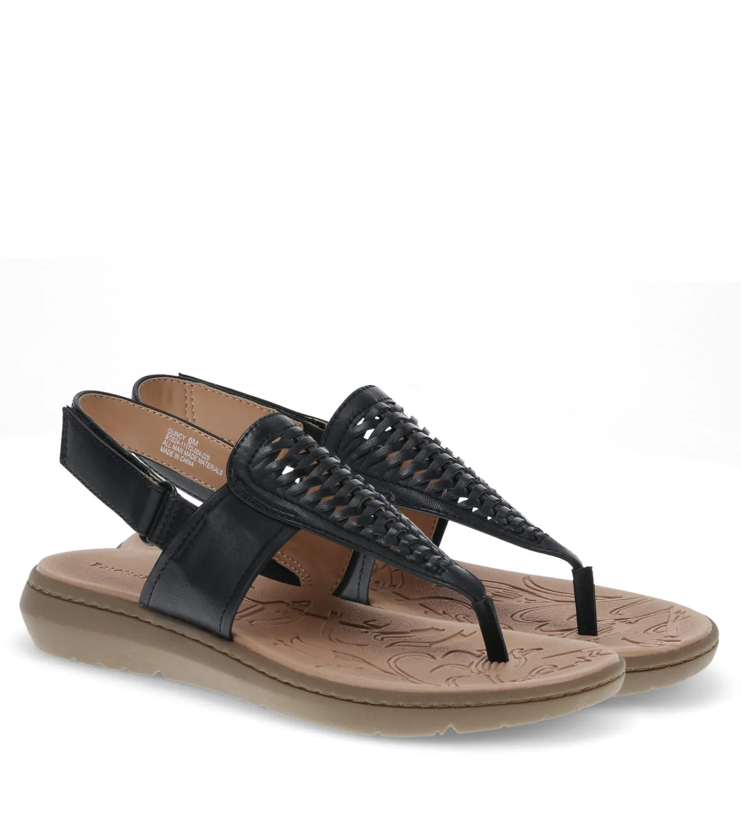 Baretraps Classic Comfort Sandals^Quincy Sandal Black