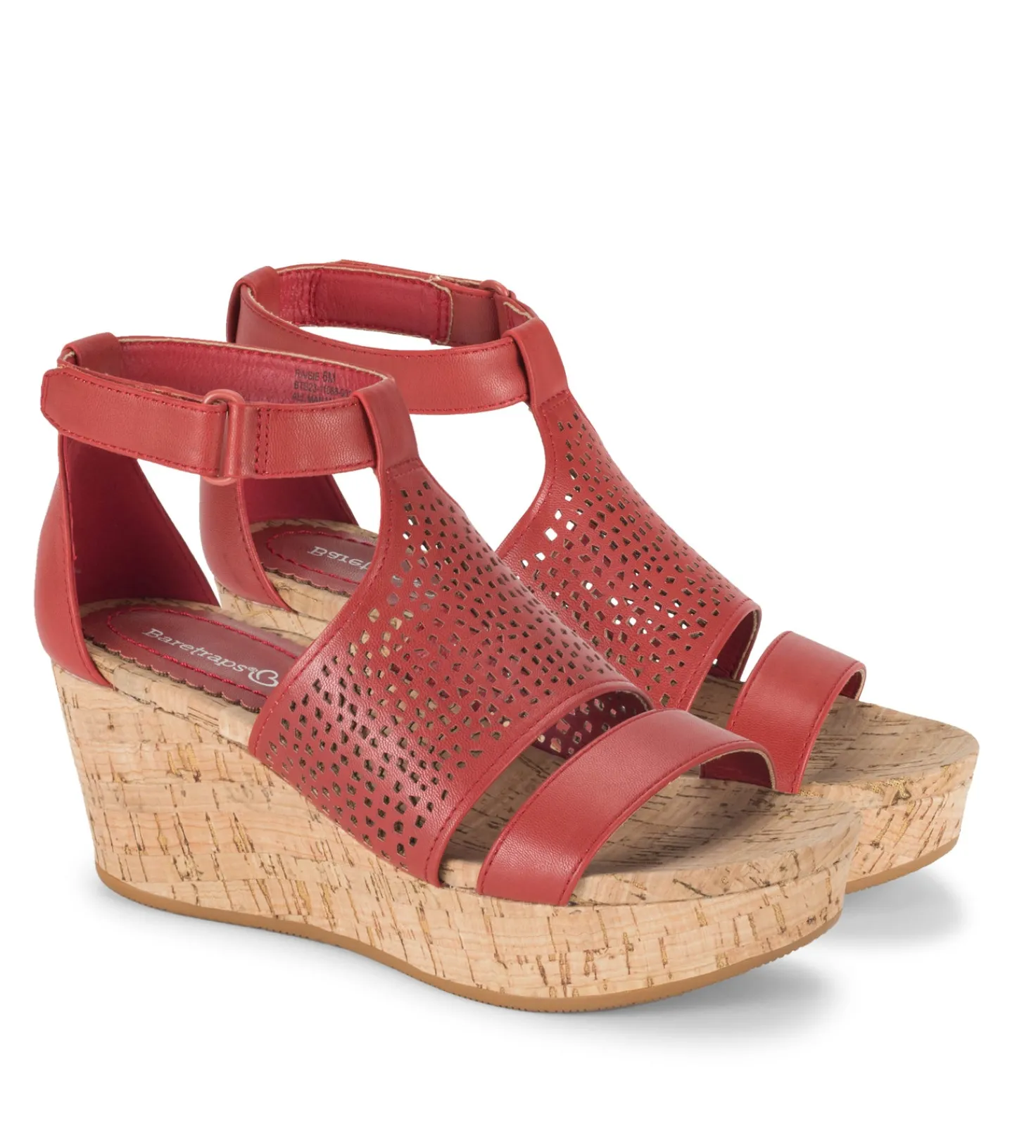 Baretraps Wedge Sandals^Raisie Wedge Sandal Red