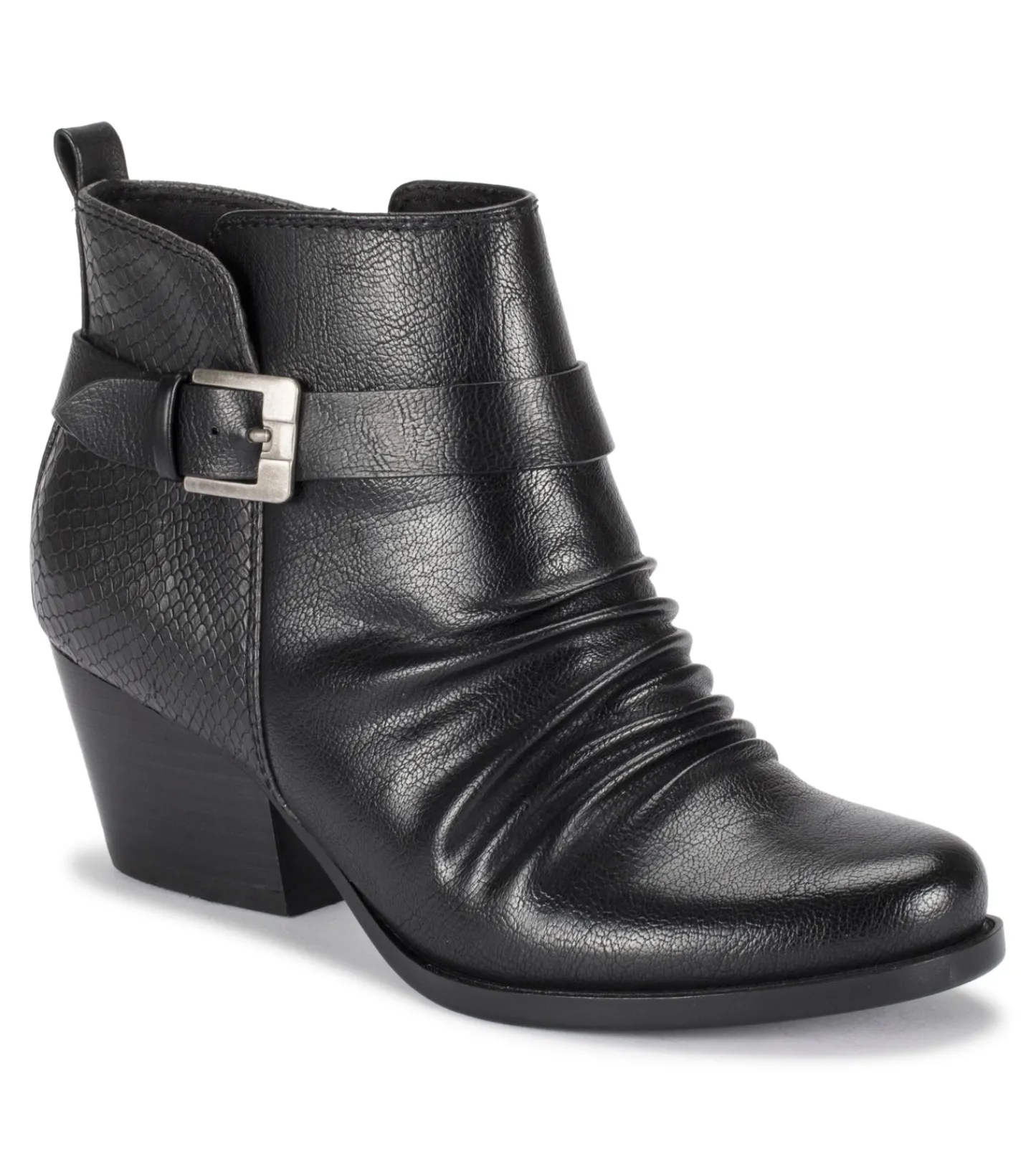 Baretraps Booties^Rebel Block Heel Bootie Black