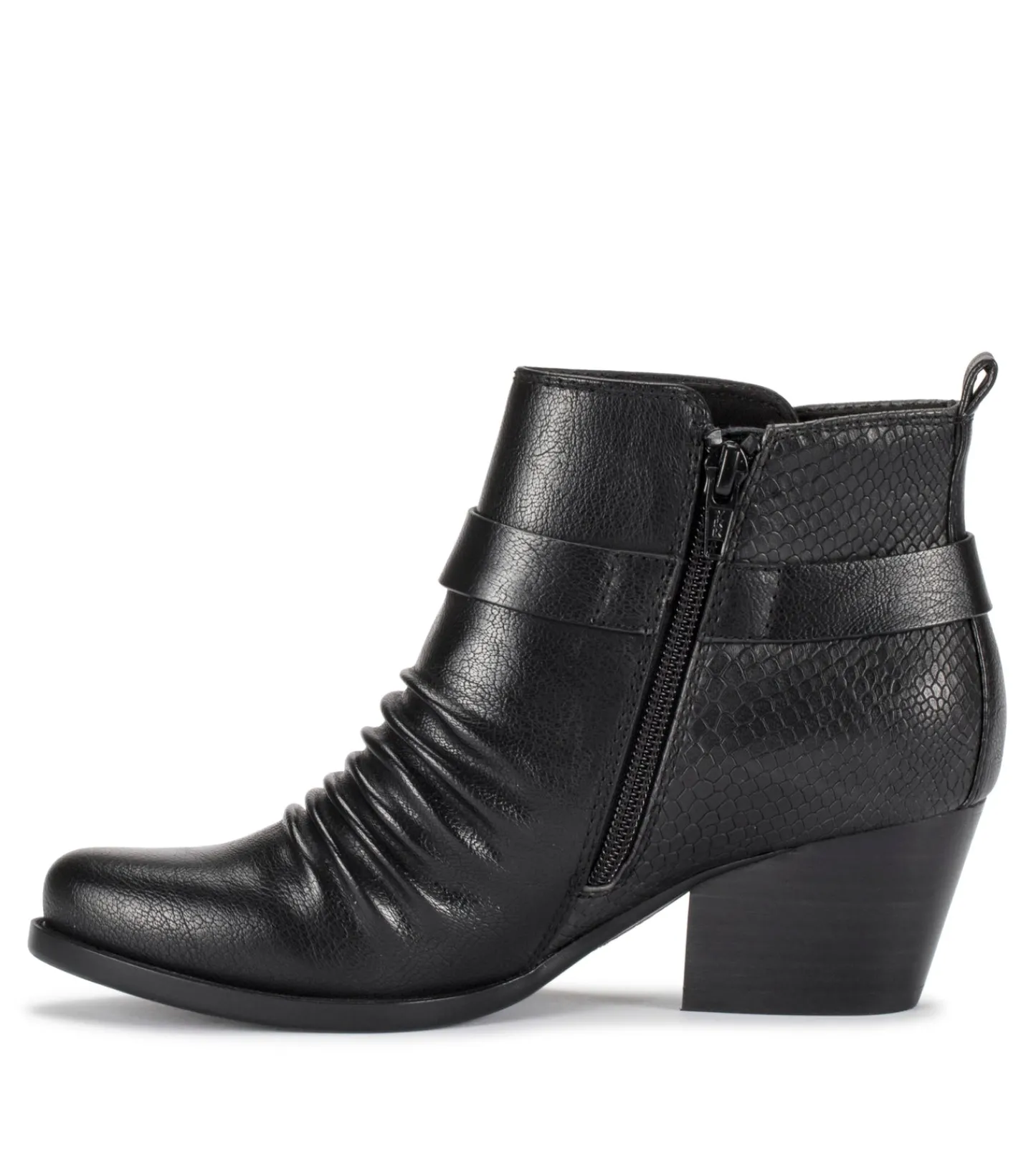 Baretraps Booties^Rebel Block Heel Bootie Black