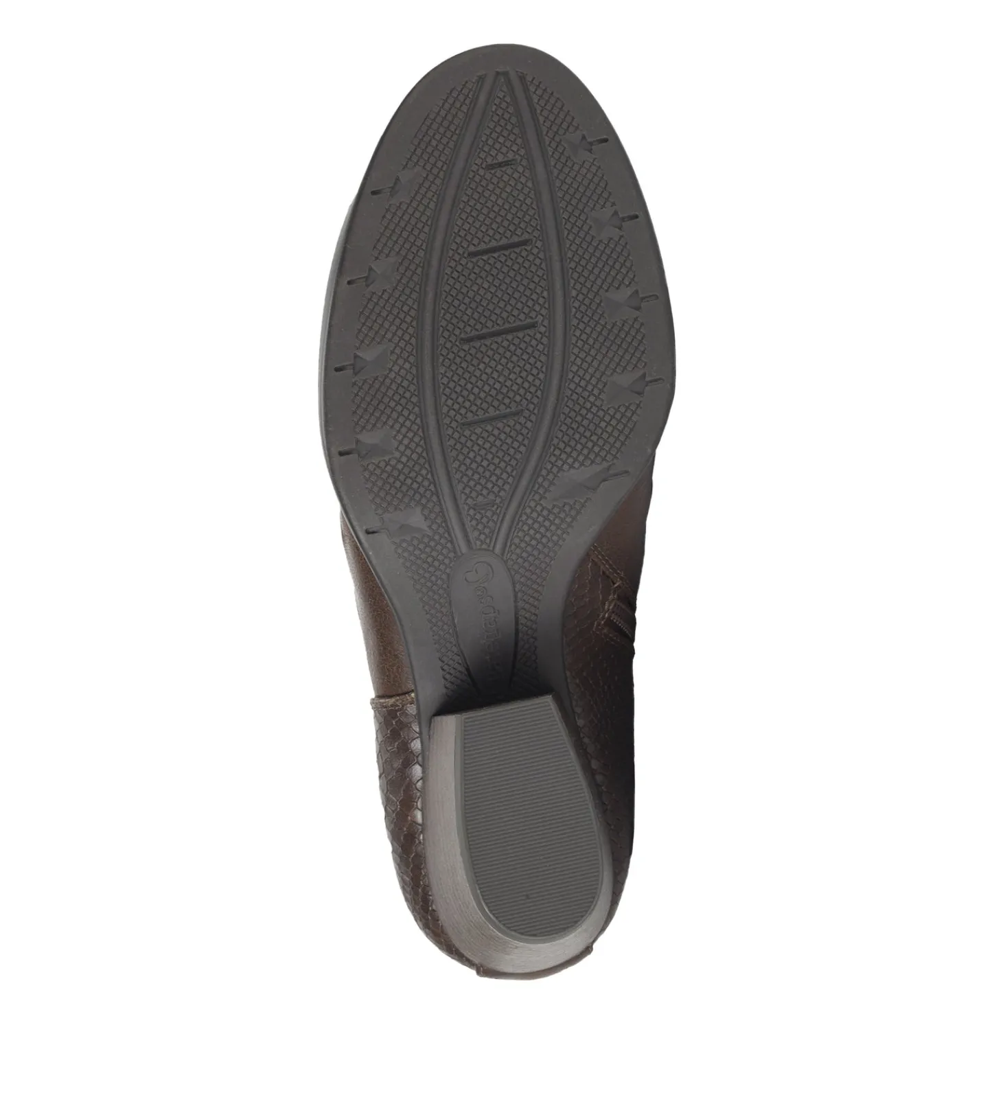 Baretraps Booties^Rebel Block Heel Bootie DarkBrown