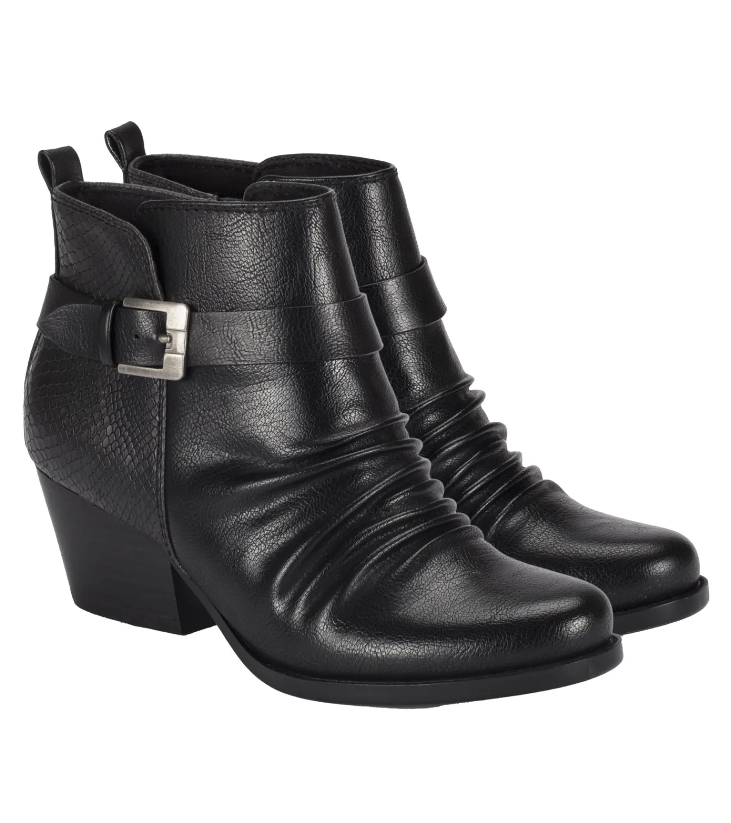 Baretraps Booties^Rebel Block Heel Bootie Black