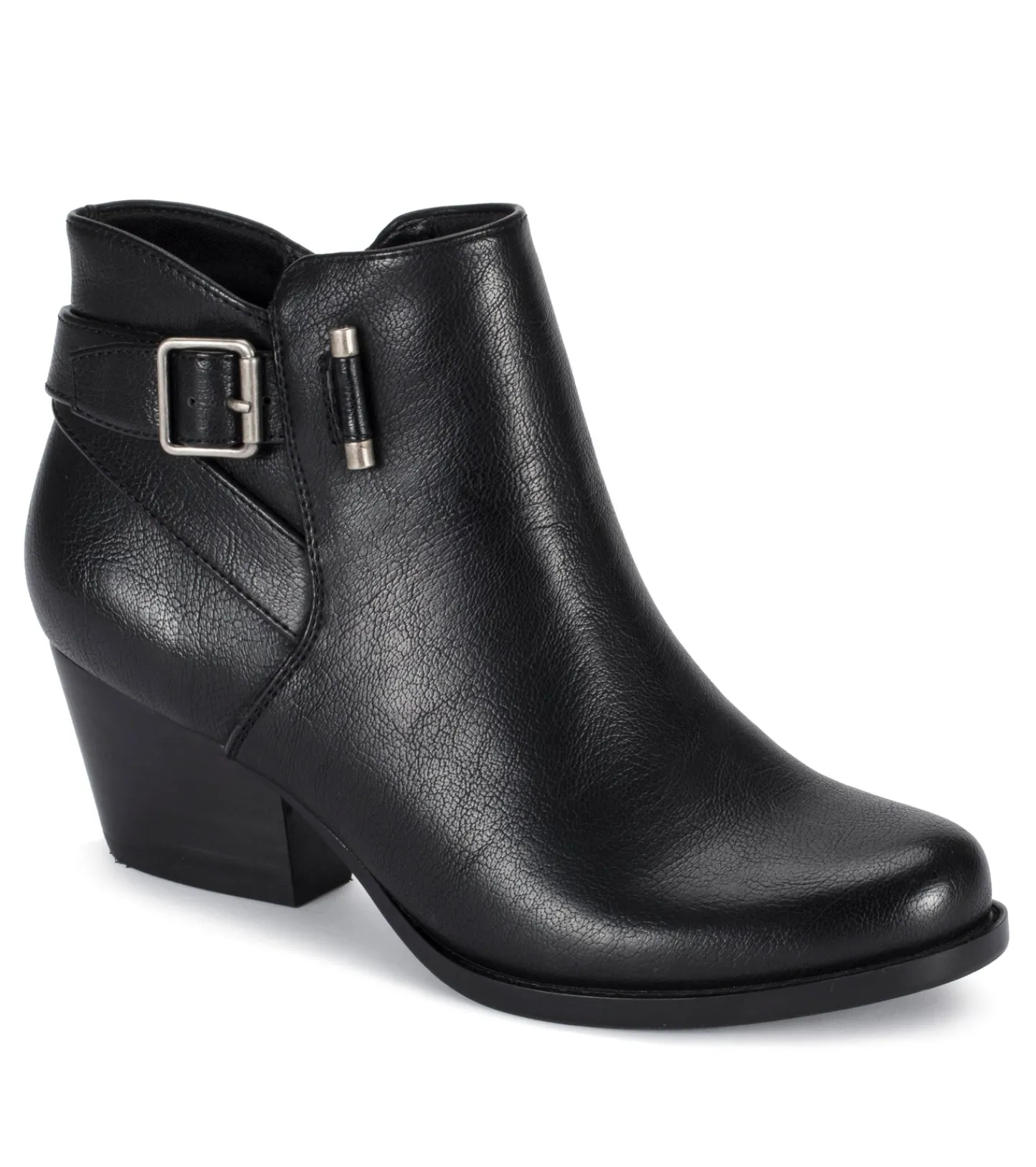 Baretraps Booties^Reggie Block Heel Bootie Black