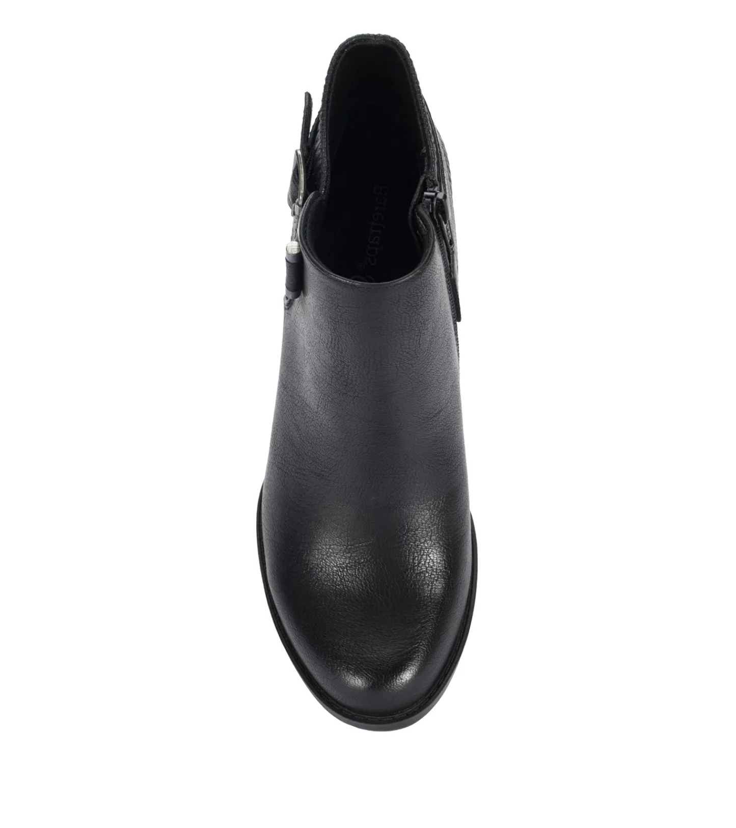 Baretraps Booties^Reggie Block Heel Bootie BlackWaveEmboss
