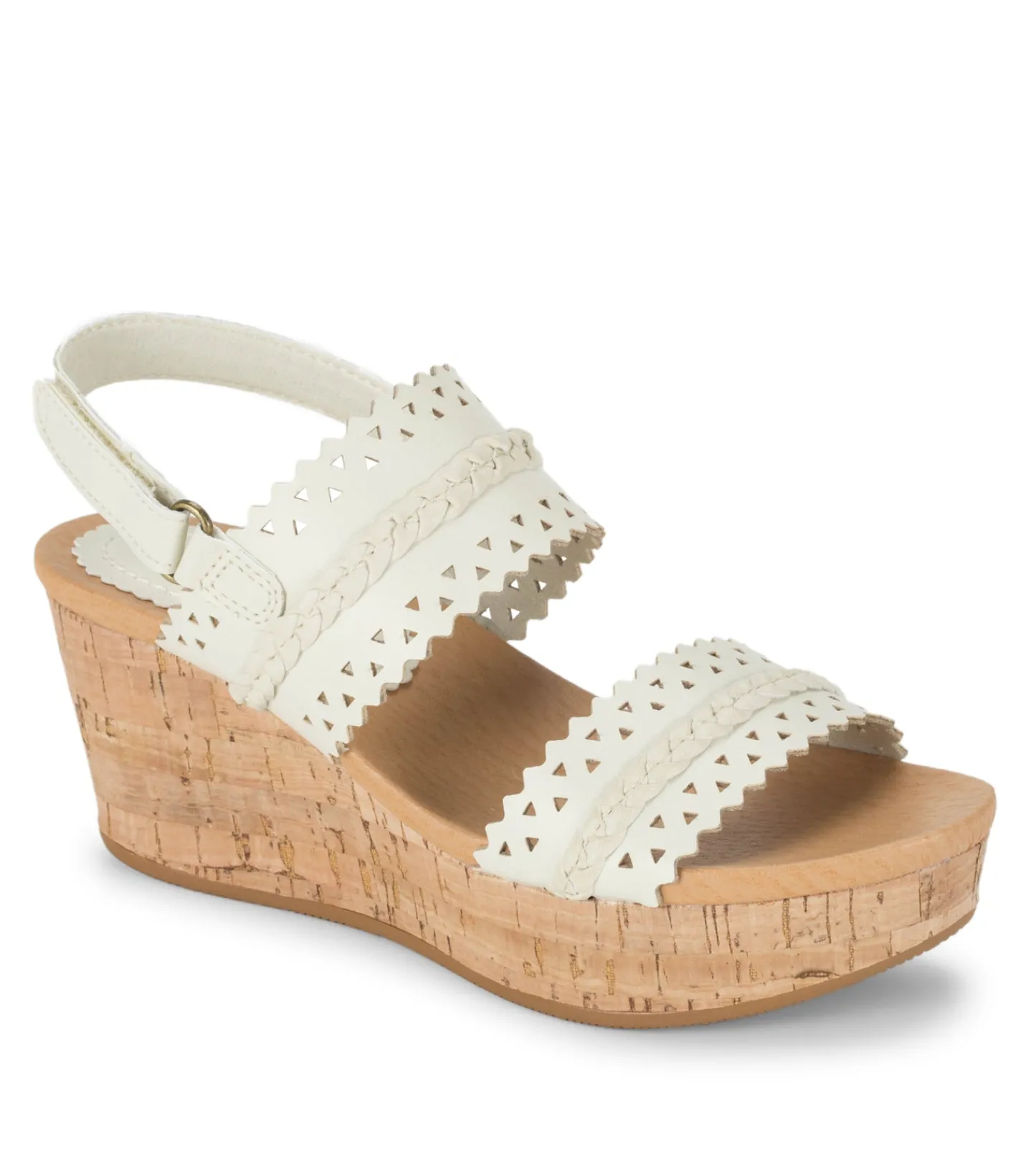 Baretraps Wedge Sandals^Rene Wedge Sandal Cream