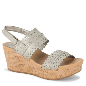 Baretraps Wedge Sandals^Rene Wedge Sandal Champagne