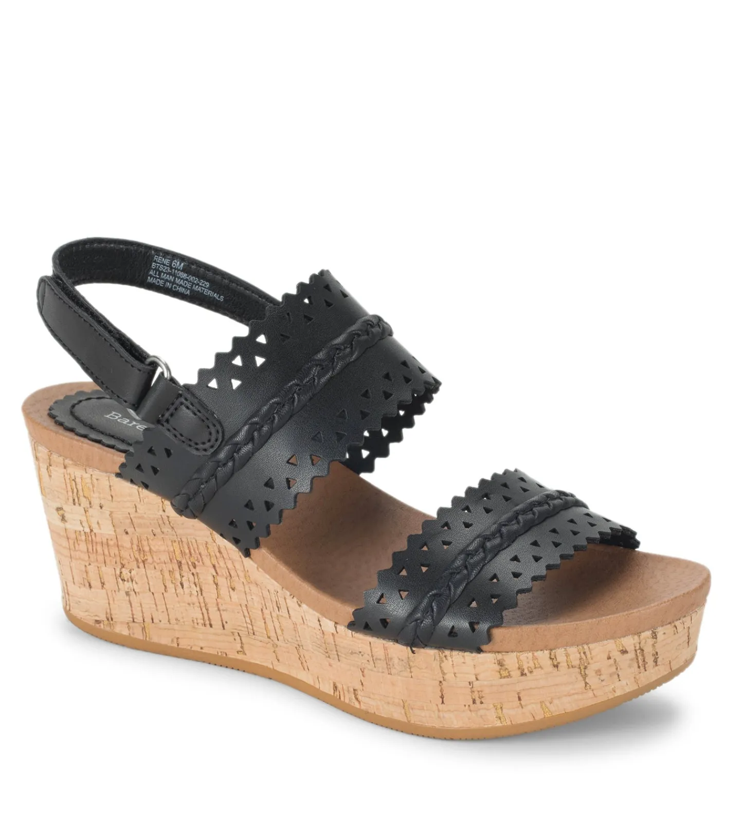 Baretraps Wedge Sandals^Rene Wedge Sandal Black