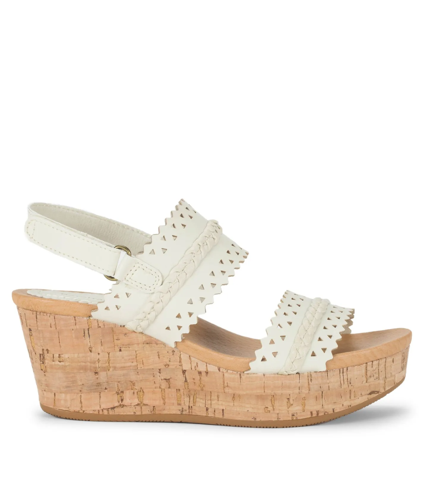 Baretraps Wedge Sandals^Rene Wedge Sandal Cream