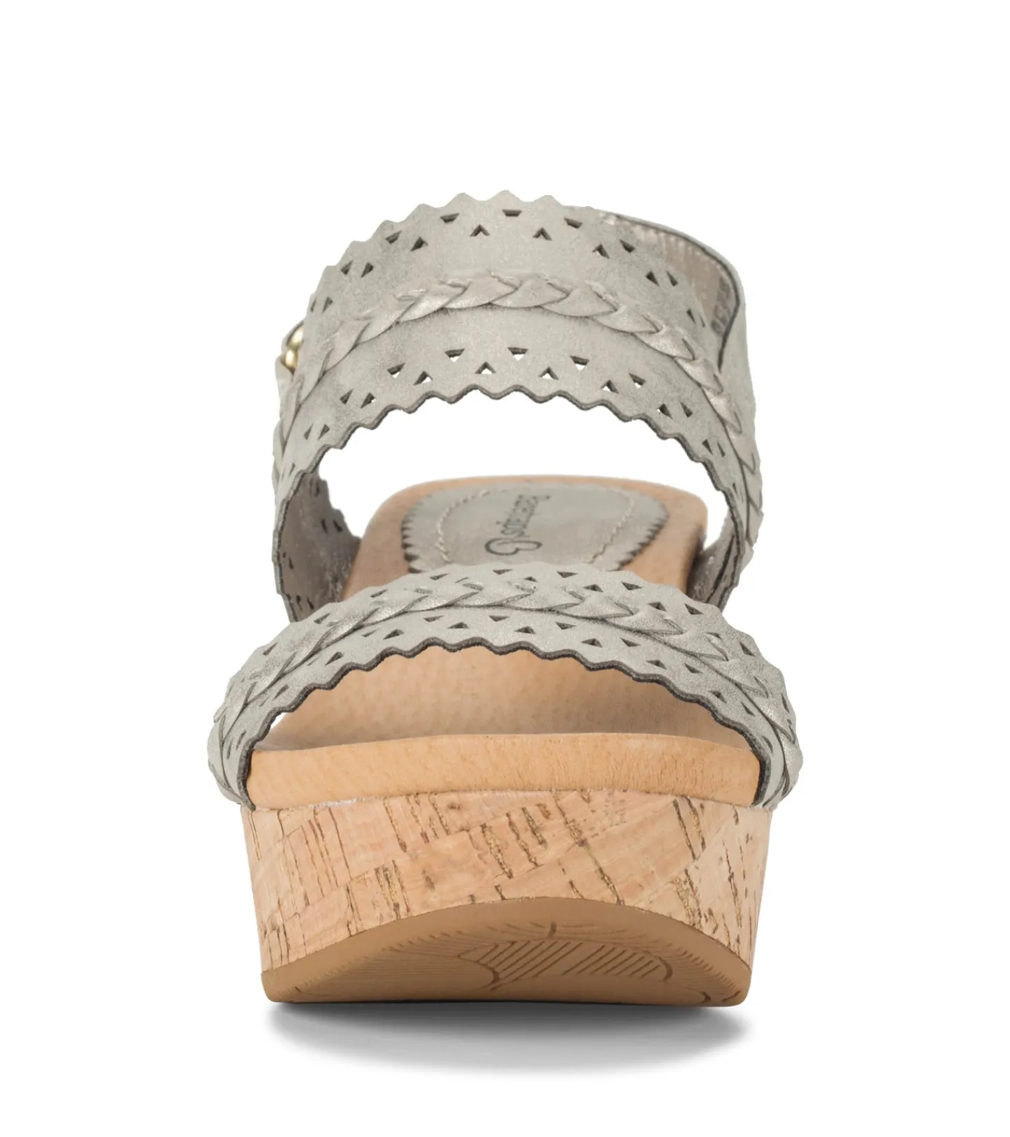 Baretraps Wedge Sandals^Rene Wedge Sandal Champagne