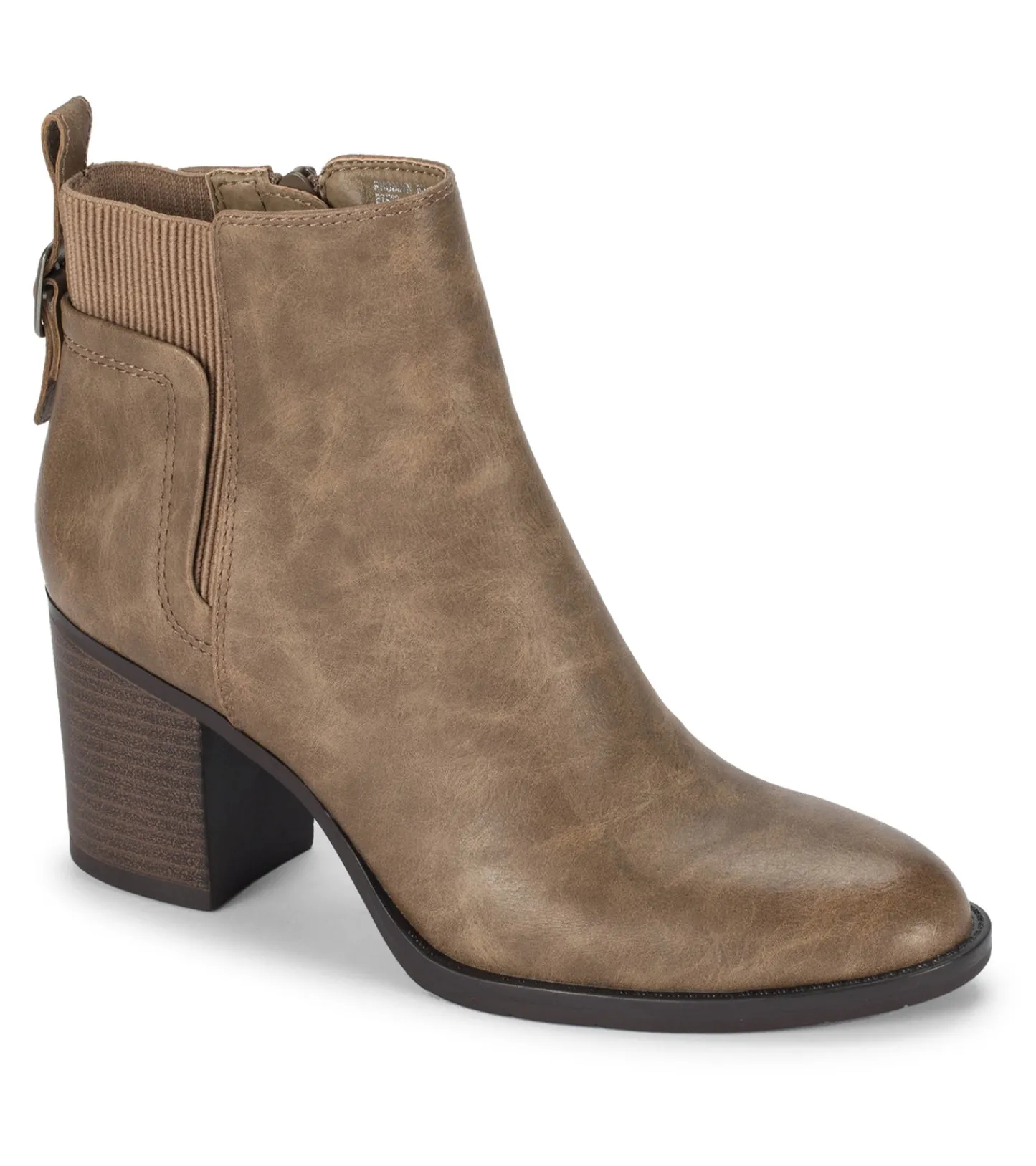 Baretraps Booties^Rhoslyn Block Heel Bootie Taupe