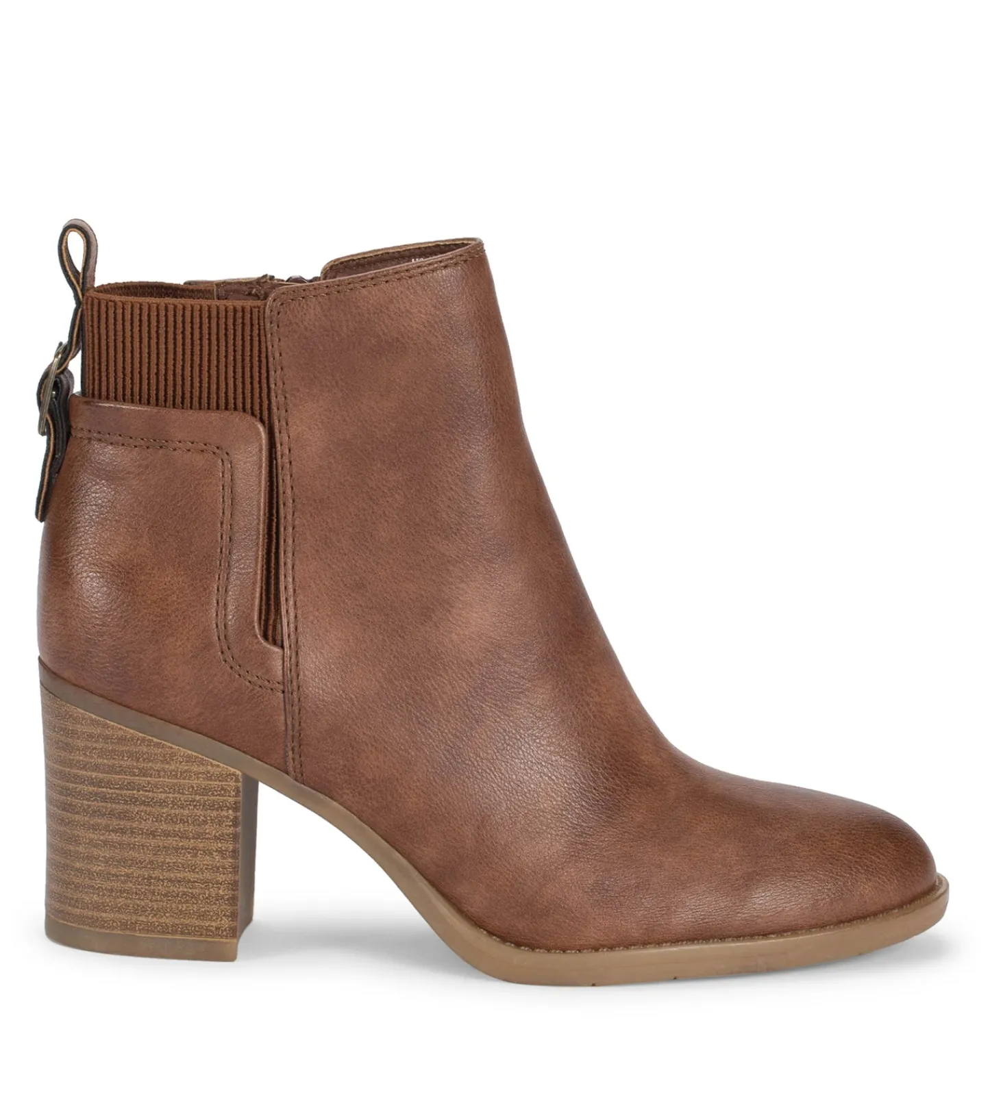 Baretraps Booties^Rhoslyn Block Heel Bootie BrushBrown