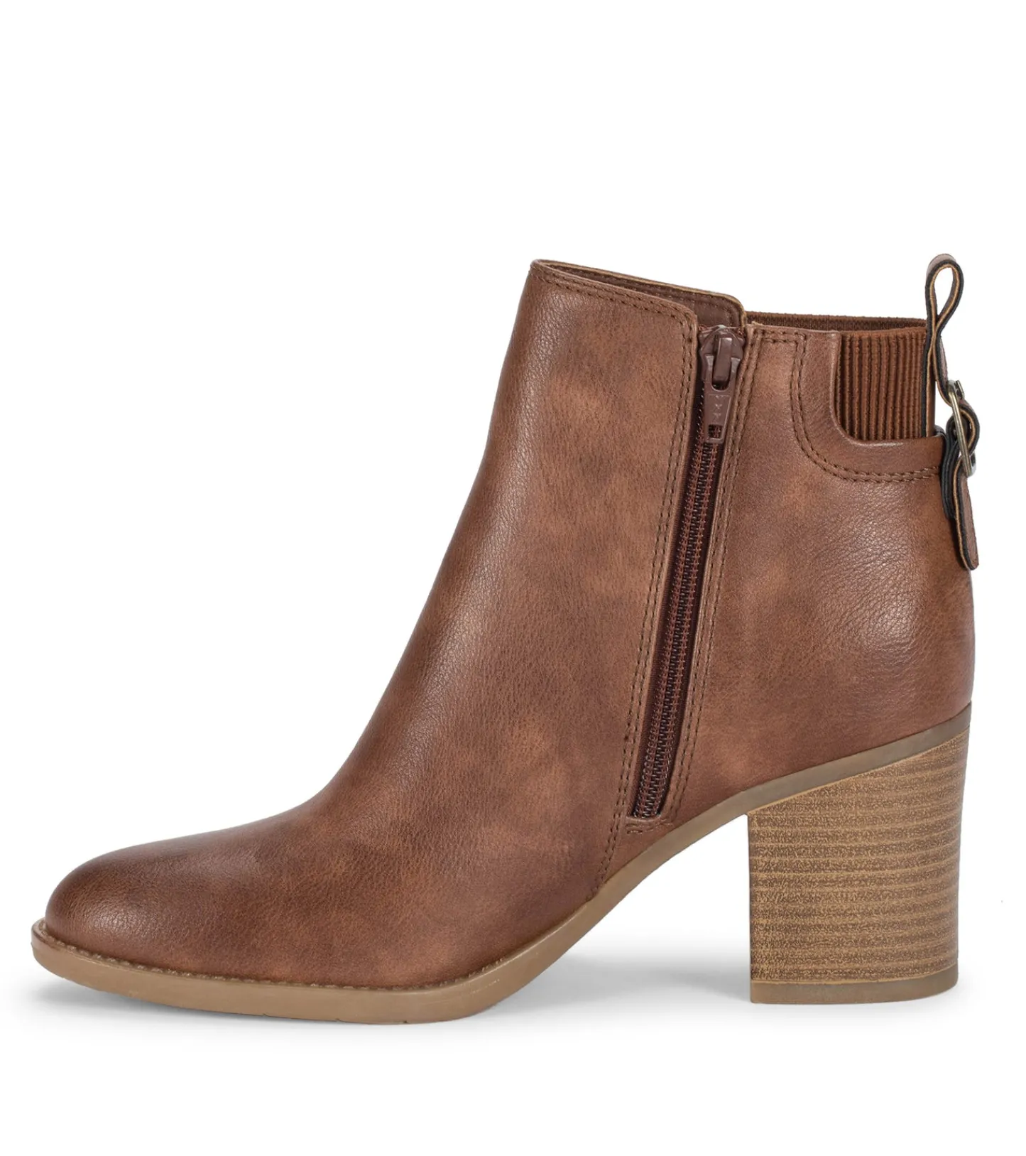 Baretraps Booties^Rhoslyn Block Heel Bootie BrushBrown