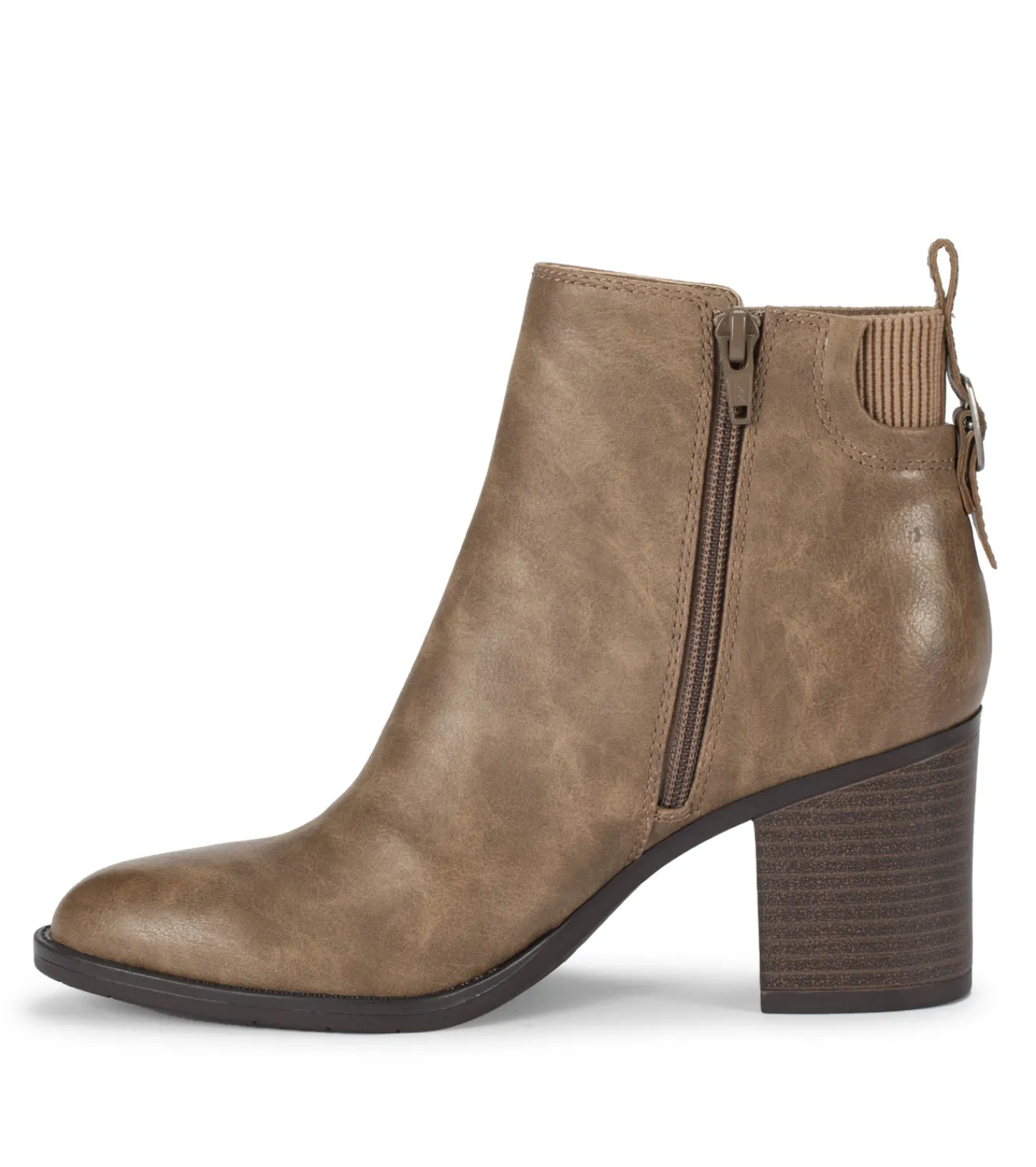 Baretraps Booties^Rhoslyn Block Heel Bootie Taupe