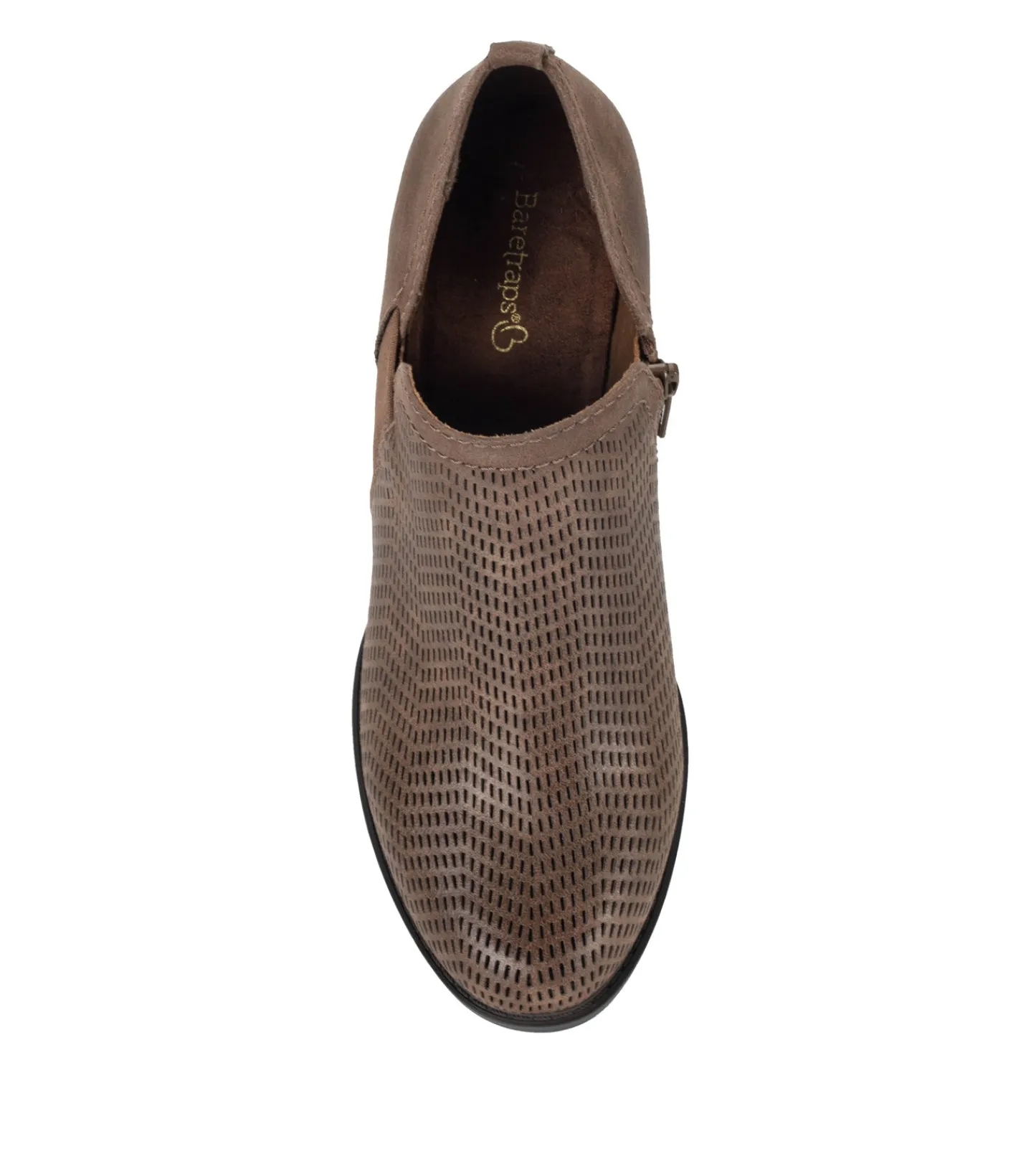Baretraps Booties^Ridgely Block Heel Bootie DarkTaupe