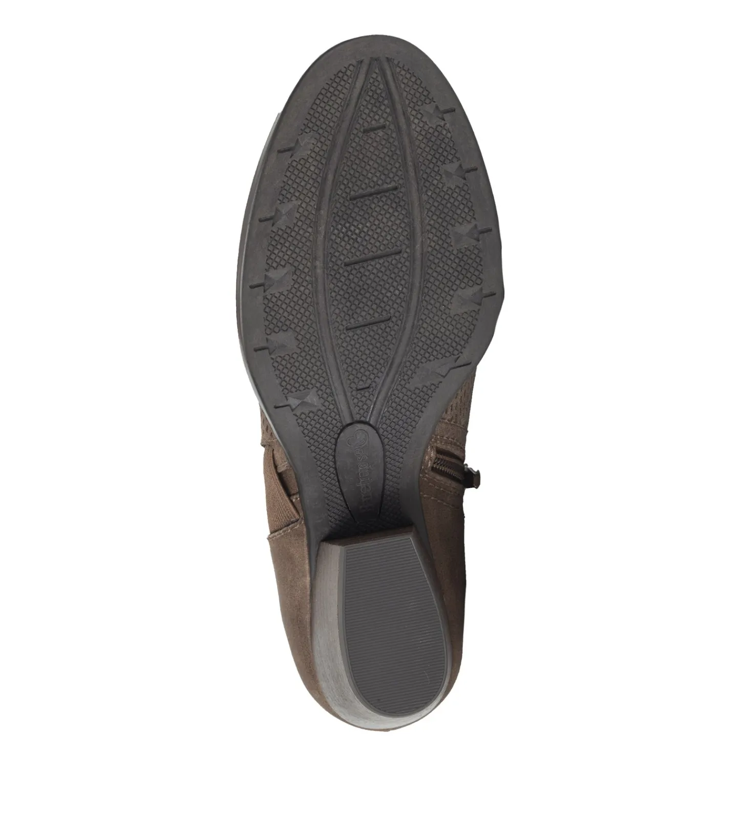Baretraps Booties^Ridgely Block Heel Bootie DarkTaupe