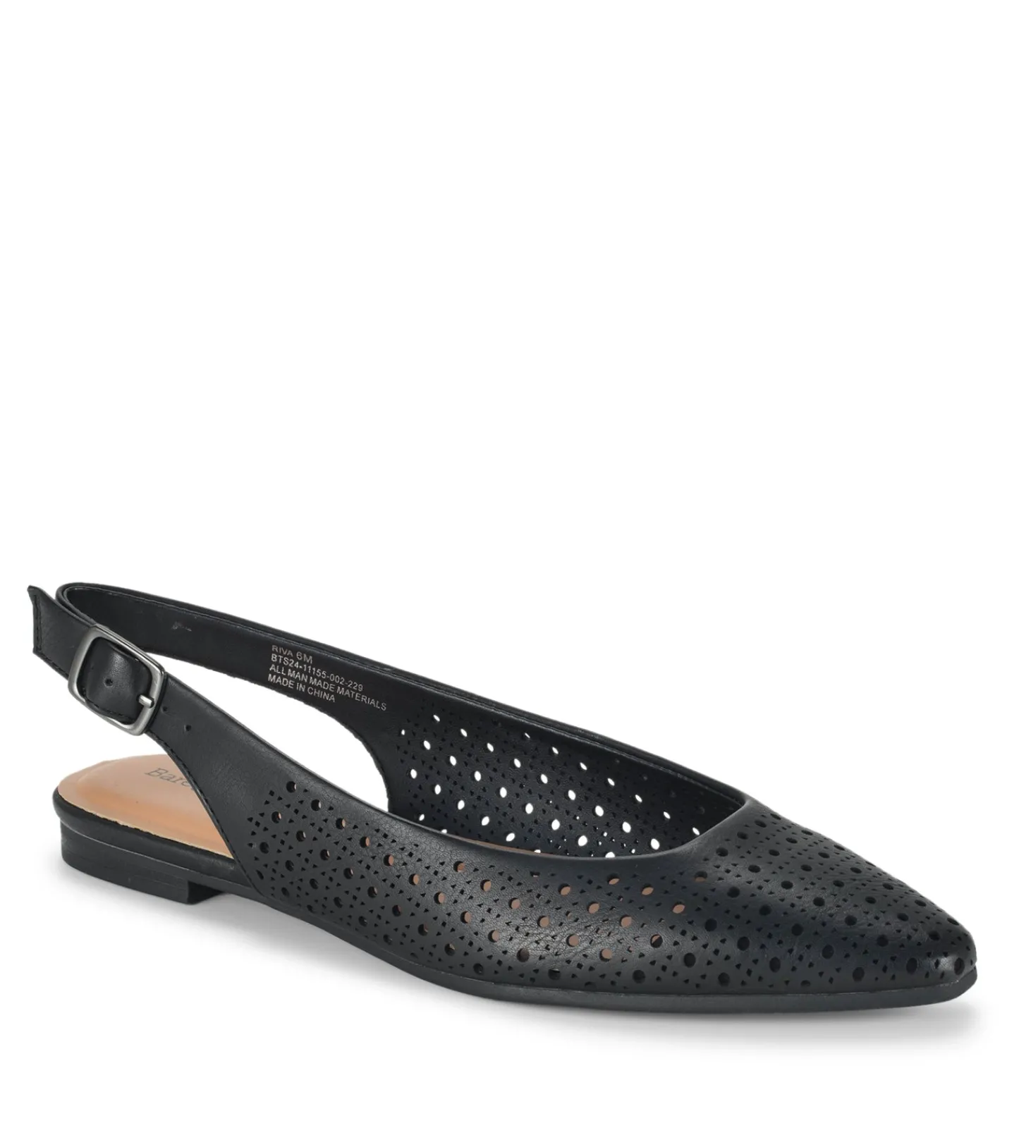Baretraps Flats & Loafers^Riva Slingback Flat Black