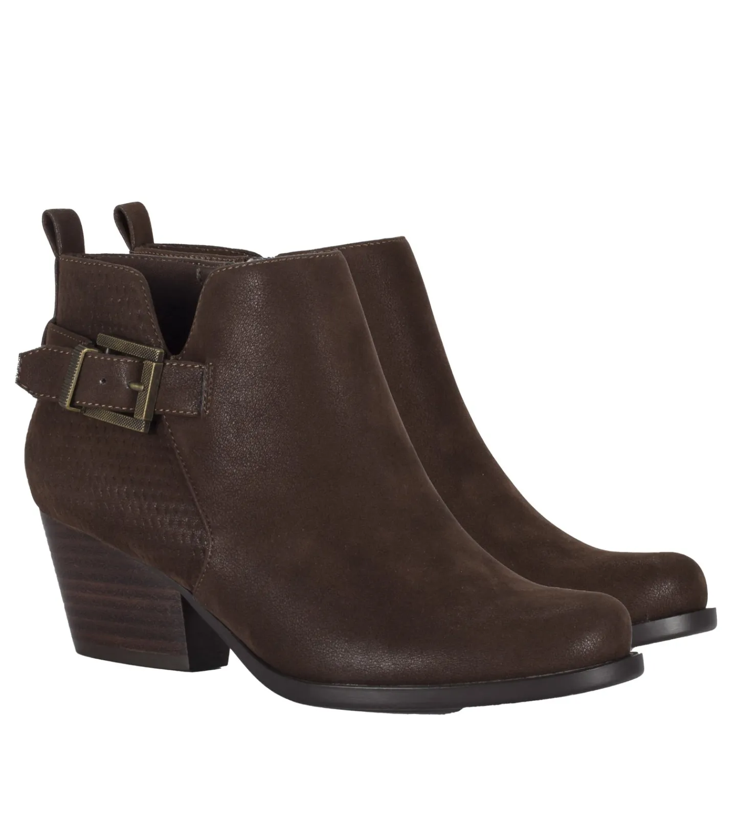 Baretraps Booties^Rudy Block Heel Bootie MediumBrown