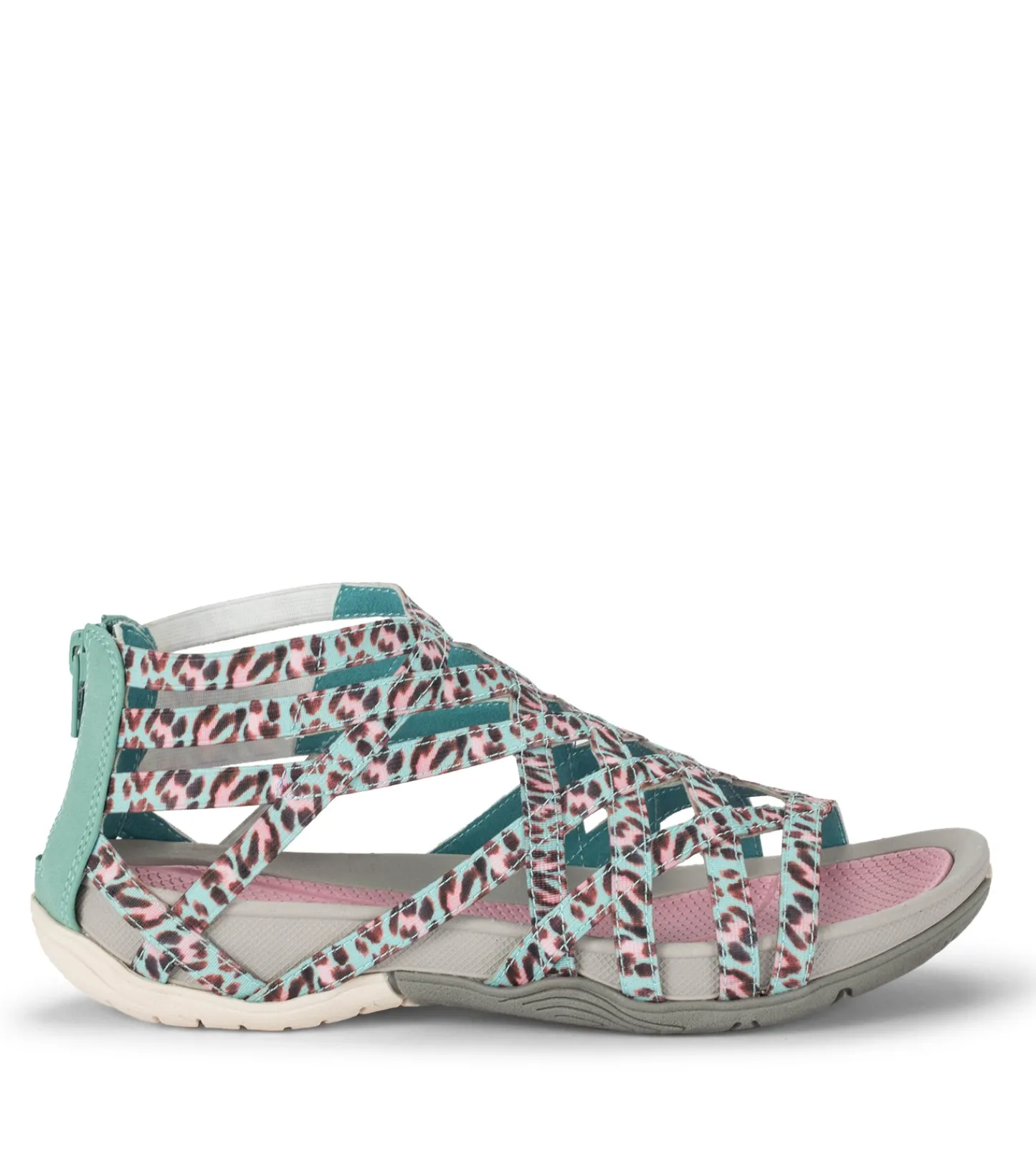 Baretraps Rebound Sandals^Samina Sandal SageMultiLeopard