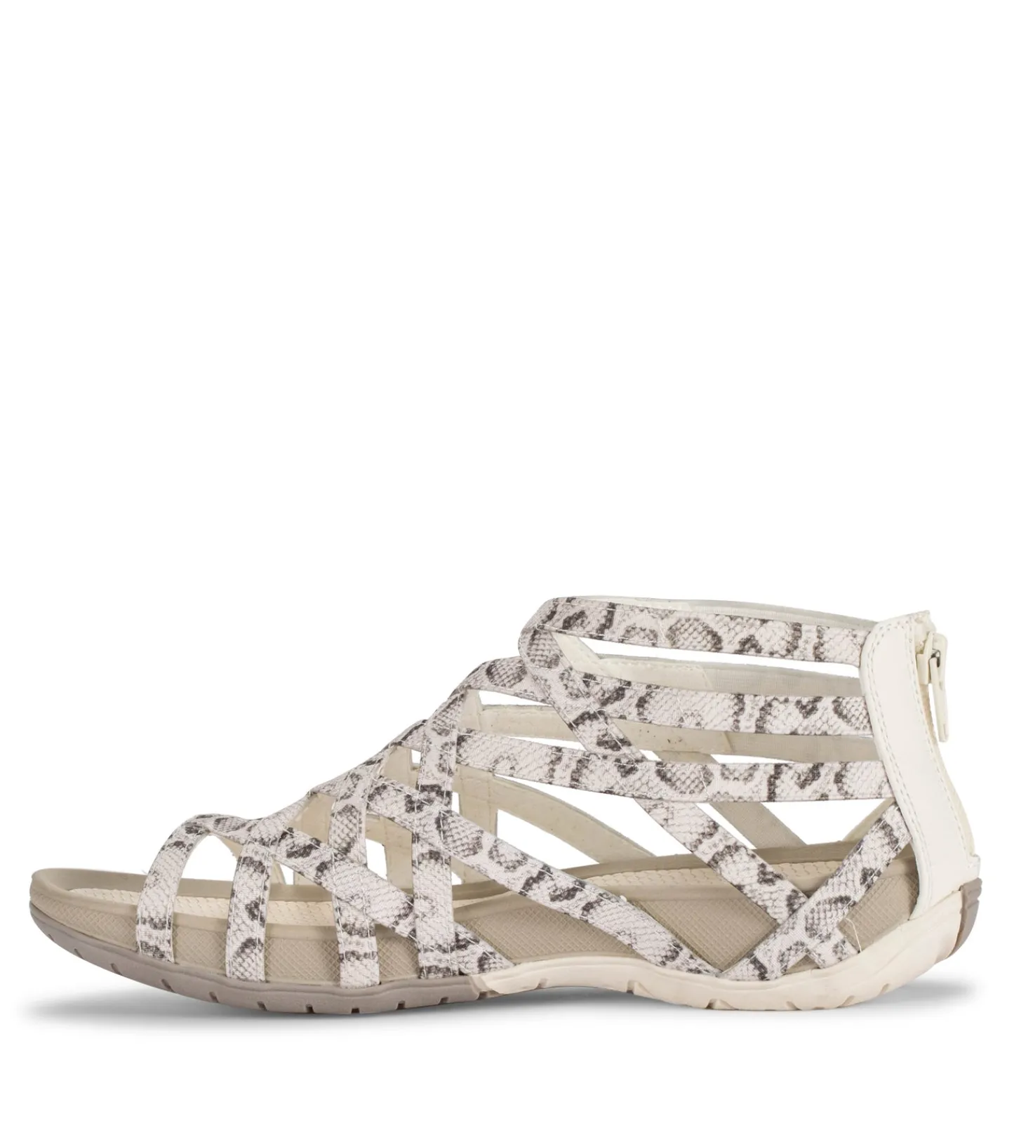 Baretraps Rebound Sandals^Samina Sandal CreamSnake