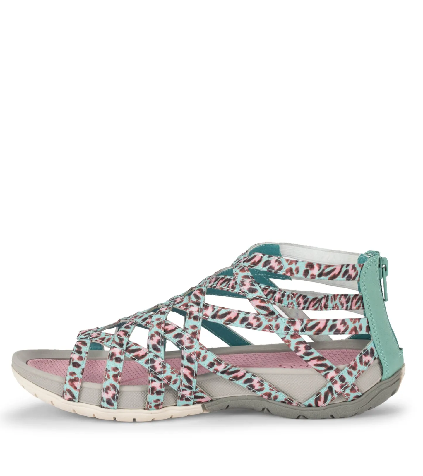 Baretraps Rebound Sandals^Samina Sandal SageMultiLeopard