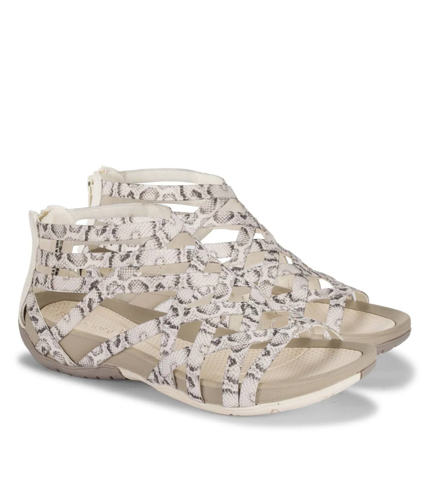 Baretraps Rebound Sandals^Samina Sandal CreamSnake
