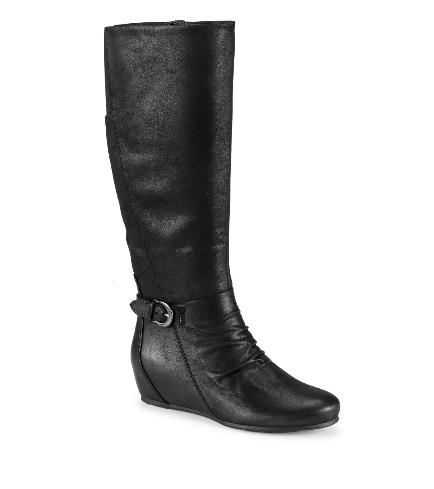 Baretraps Knee High Boots^Sammy Tall Wedge Boot Black