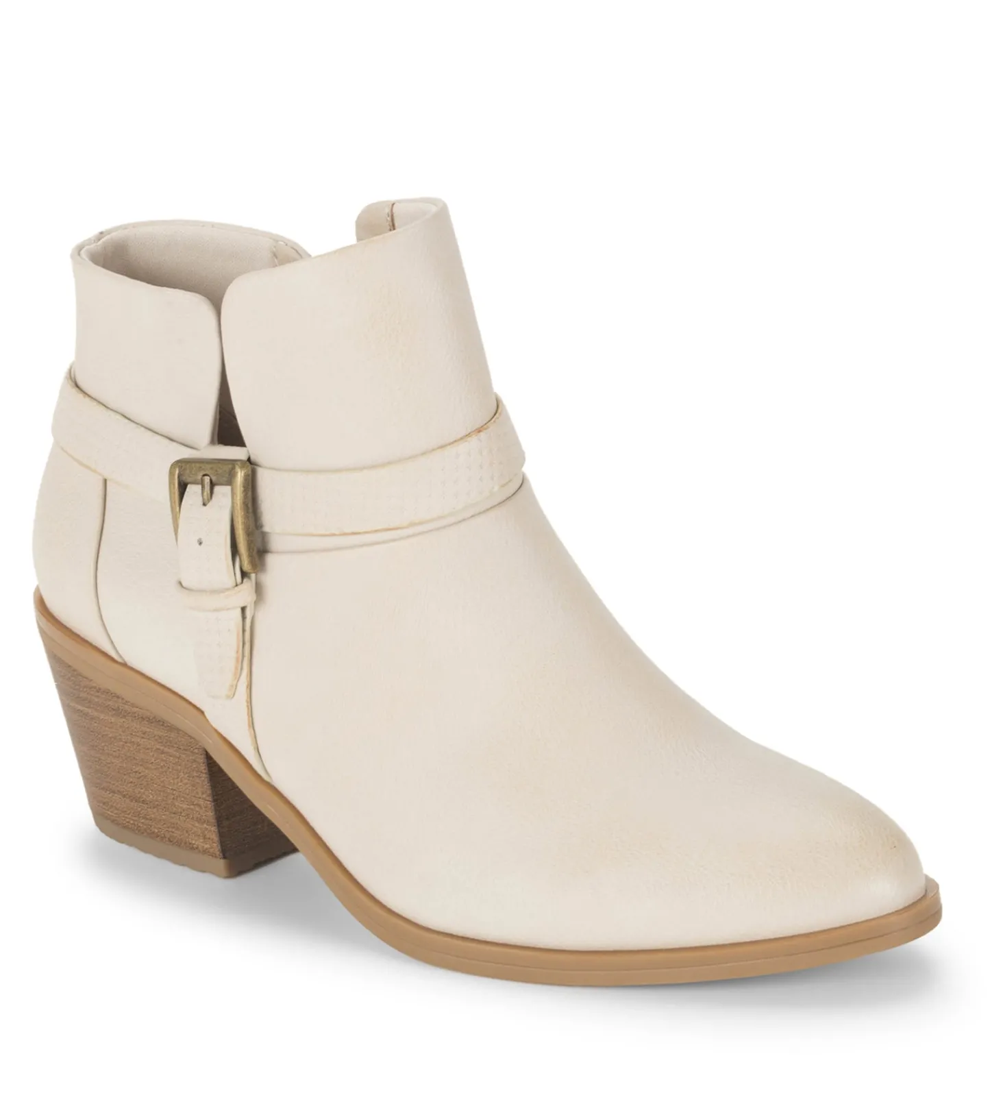 Baretraps Booties^Santos Block Heel Bootie Milkyway