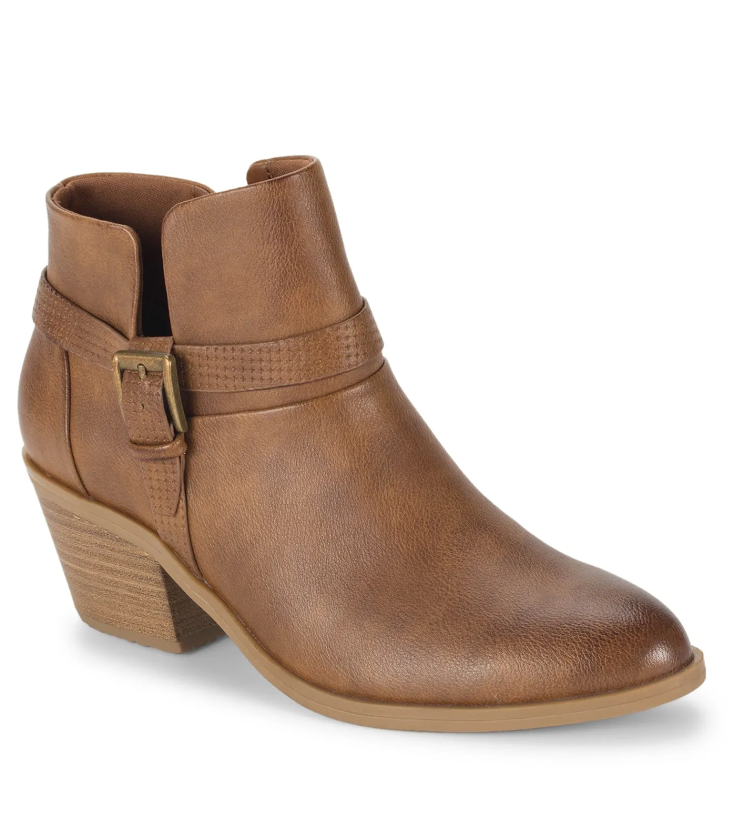 Baretraps Booties^Santos Block Heel Bootie Auburn