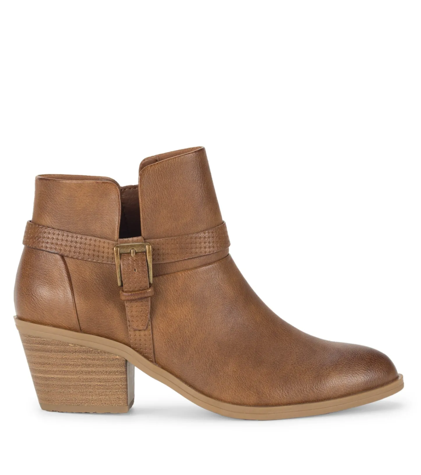 Baretraps Booties^Santos Block Heel Bootie Auburn