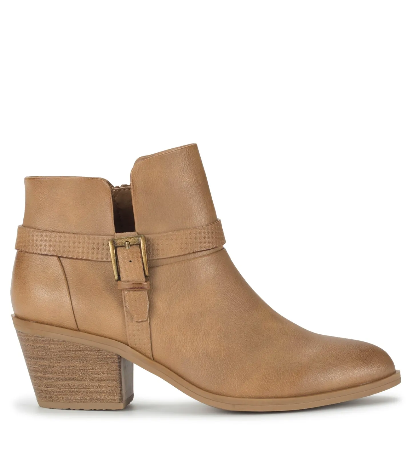 Baretraps Booties^Santos Block Heel Bootie SaltedCaramel