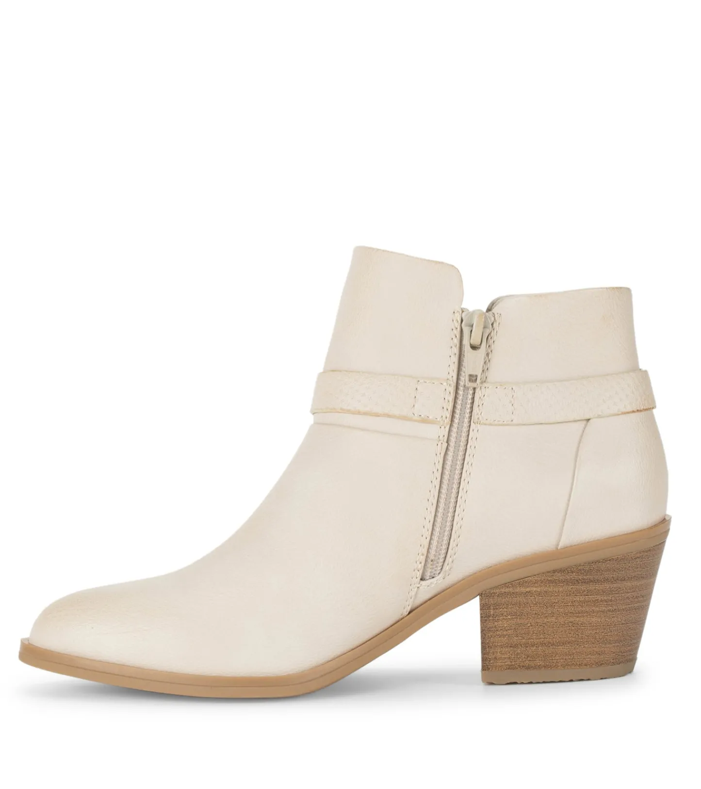 Baretraps Booties^Santos Block Heel Bootie Milkyway