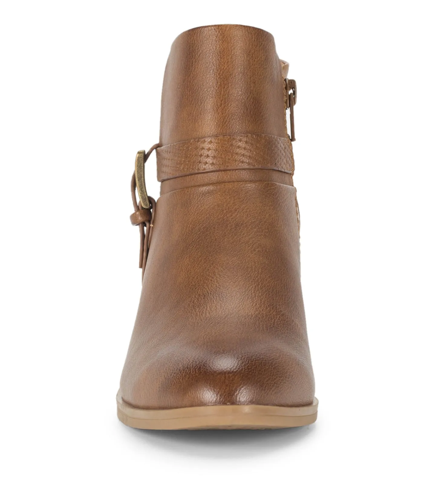 Baretraps Booties^Santos Block Heel Bootie Auburn