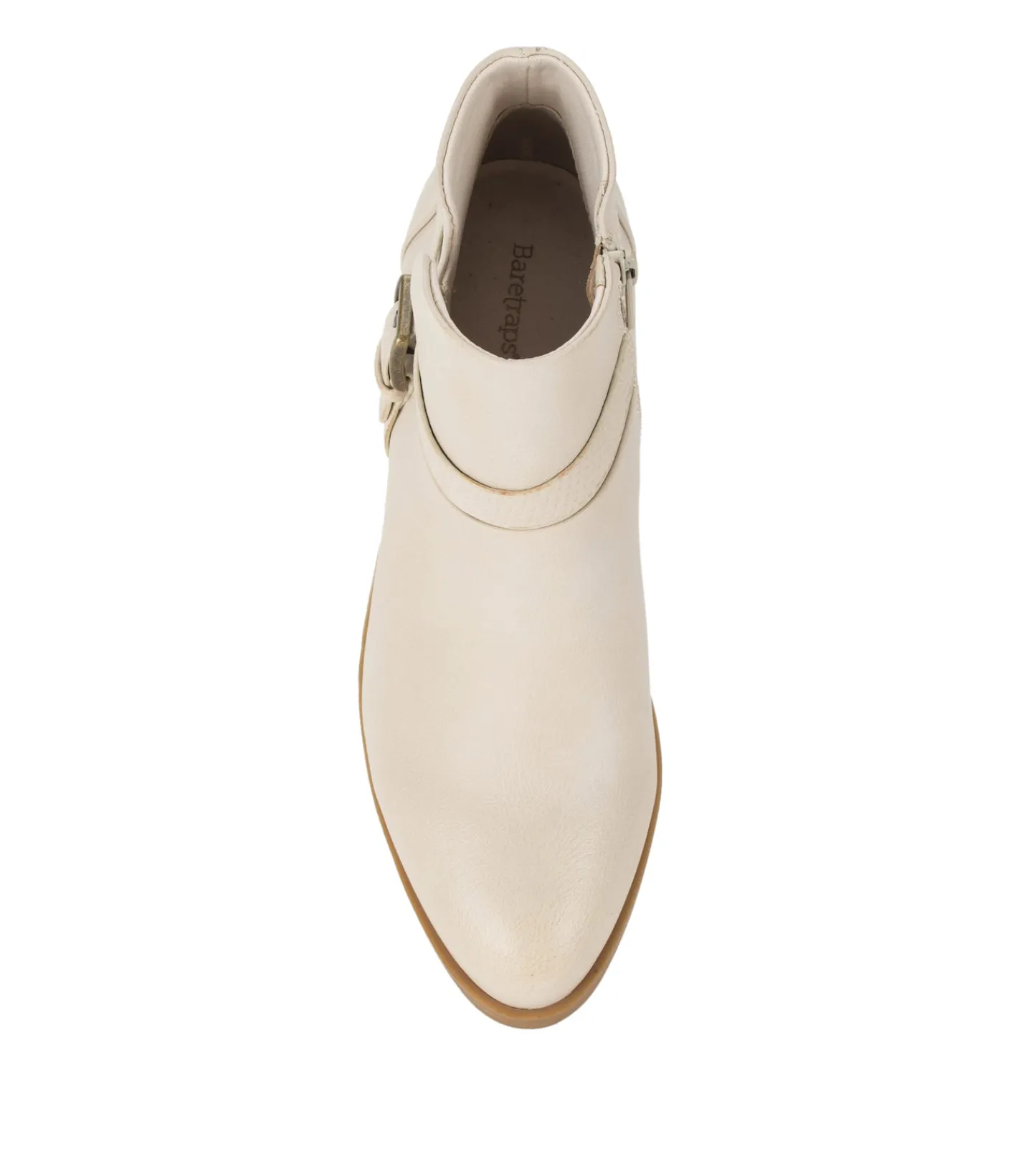 Baretraps Booties^Santos Block Heel Bootie Milkyway