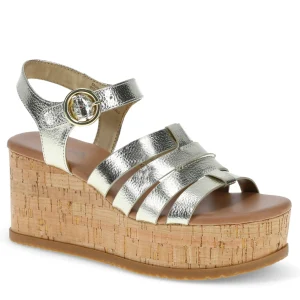 Baretraps Wedge Sandals^Savannah Wedge Sandal LightGold