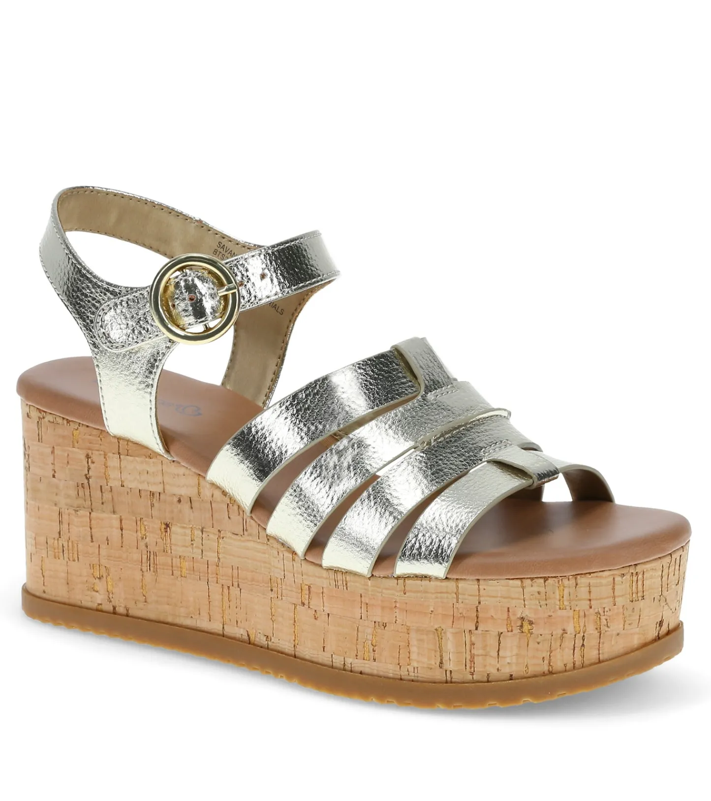 Baretraps Wedge Sandals^Savannah Wedge Sandal LightGold