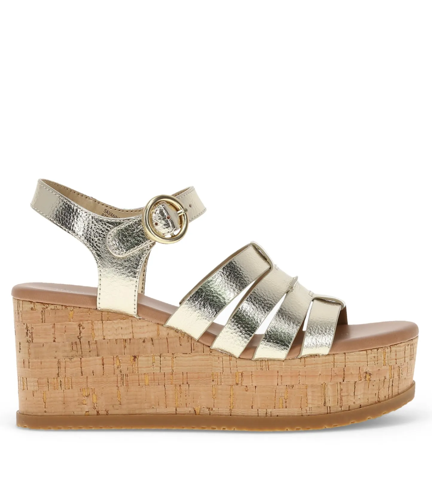 Baretraps Wedge Sandals^Savannah Wedge Sandal LightGold