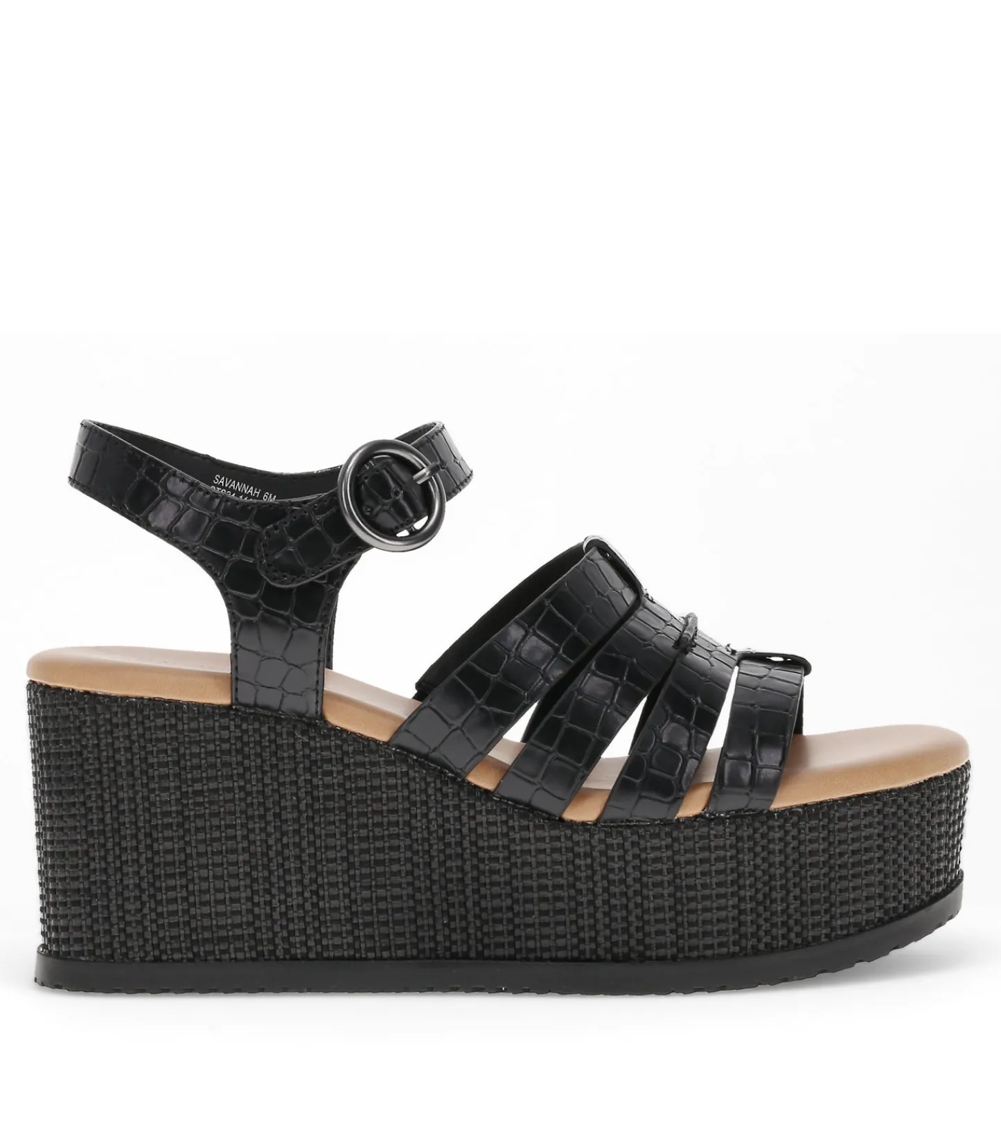 Baretraps Wedge Sandals^Savannah Wedge Sandal Black
