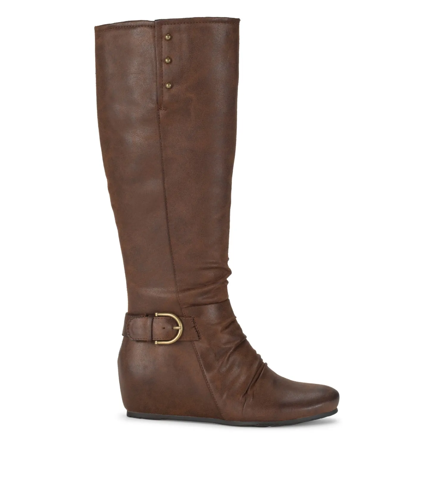 Baretraps Knee High Boots^Scarlett Tall Wedge Boot BrushBrown