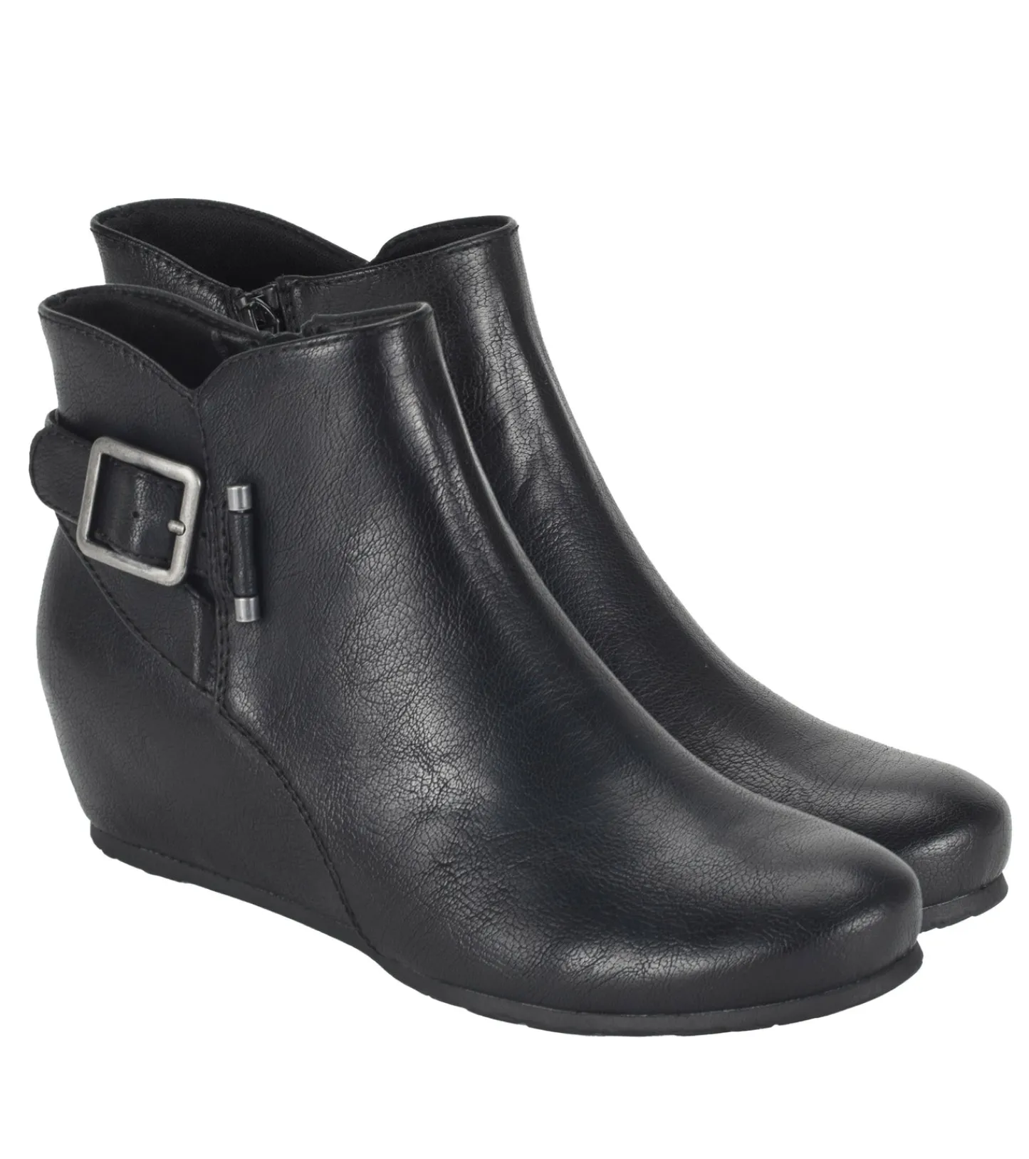 Baretraps Booties^Serena Wedge Bootie Black