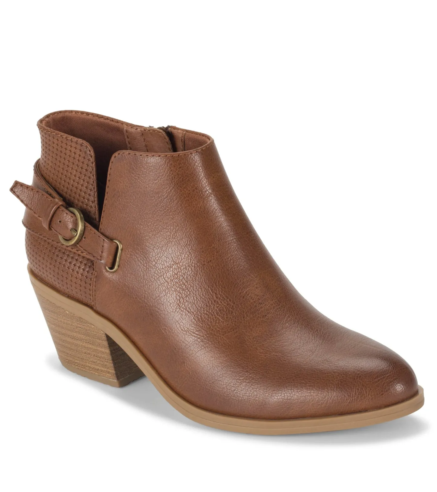 Baretraps Booties^Shannen Block Heel Bootie Walnut