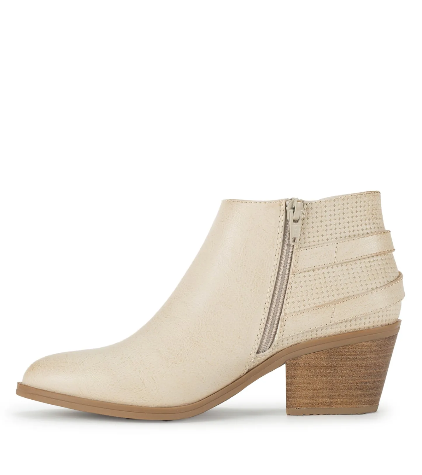Baretraps Booties^Shannen Block Heel Bootie Milkyway