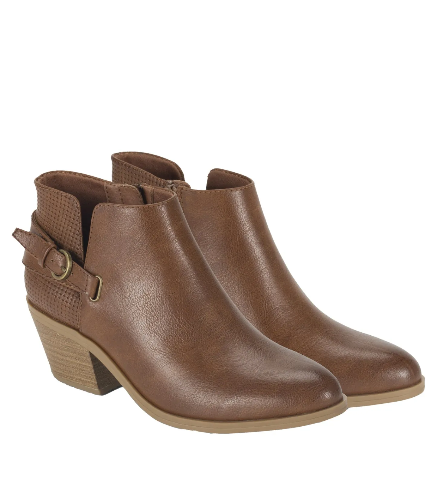Baretraps Booties^Shannen Block Heel Bootie Walnut