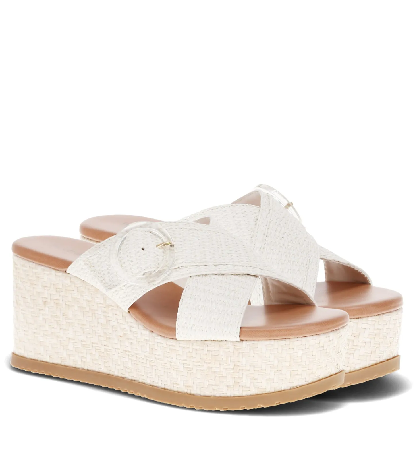 Baretraps Wedge Sandals^Sydney Wedge Sandal Cream