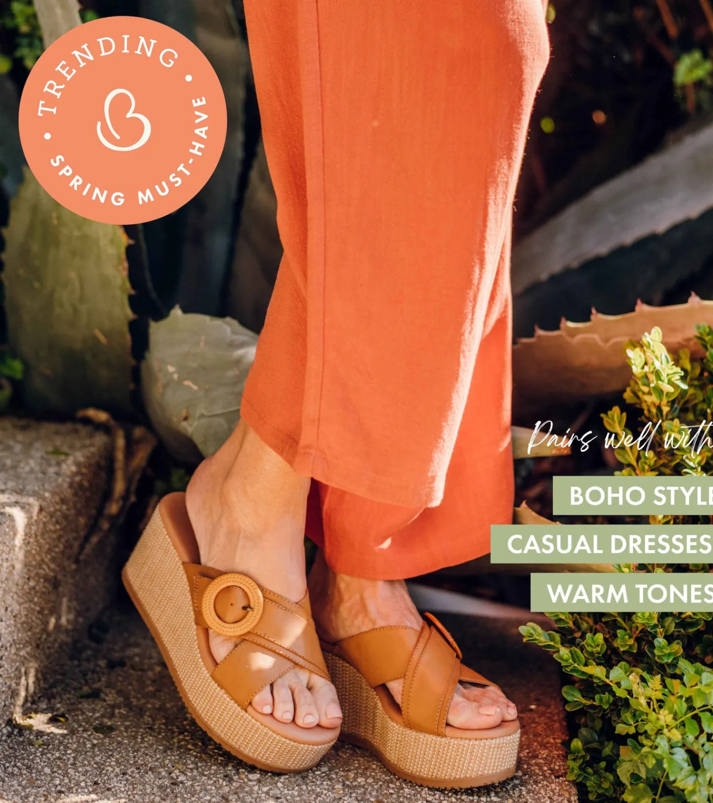 Baretraps Wedge Sandals^Sydney Wedge Sandal Caramel